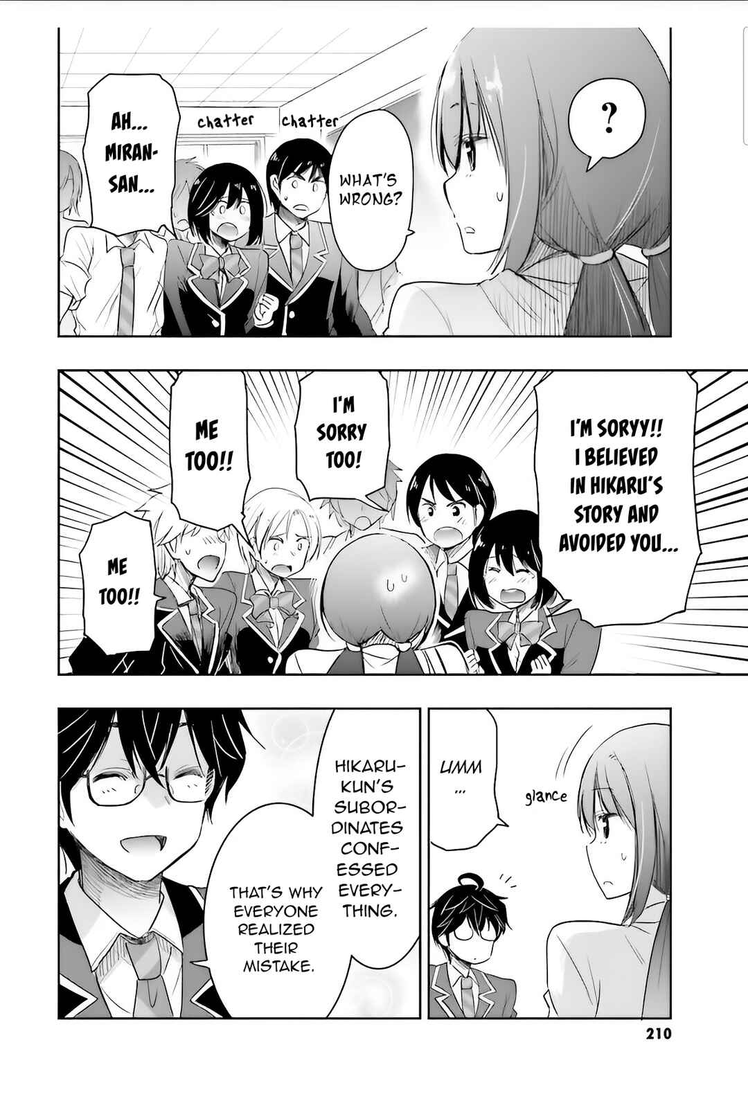 Watashi yori Tsuyoi Otoko to Kekkon shitai no - Seiso na Biji Seito Kaichou (Jitsu wa Moto Banchou) no Himitsu wo Shiru Inkya (Jitsu wa Kanojo wo Koeru Saikyou no Yankee) Chapter 6 - Page 12