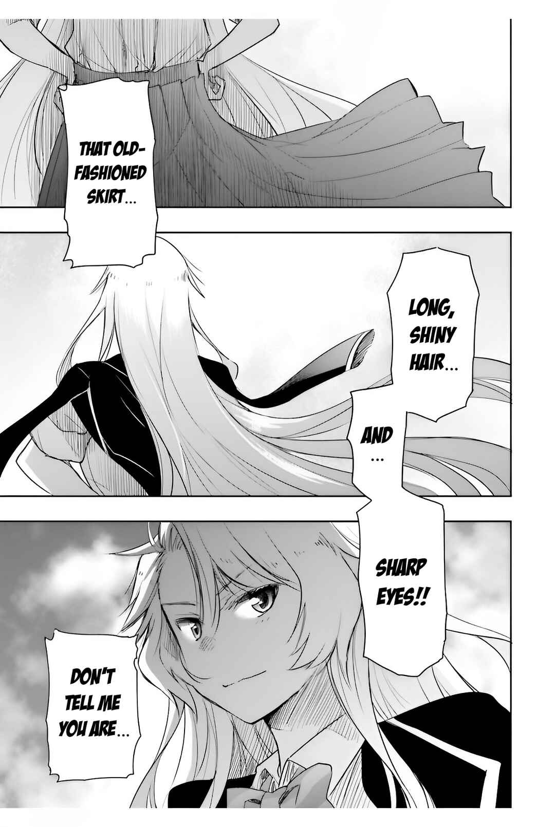 Watashi yori Tsuyoi Otoko to Kekkon shitai no - Seiso na Biji Seito Kaichou (Jitsu wa Moto Banchou) no Himitsu wo Shiru Inkya (Jitsu wa Kanojo wo Koeru Saikyou no Yankee) Chapter 6 - Page 2