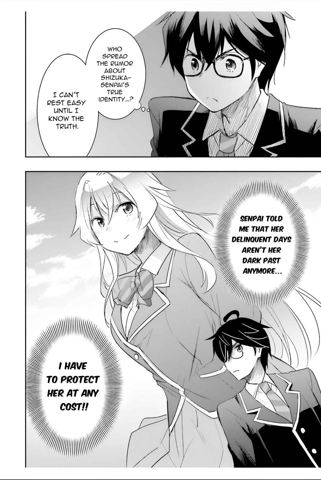 Watashi yori Tsuyoi Otoko to Kekkon shitai no - Seiso na Biji Seito Kaichou (Jitsu wa Moto Banchou) no Himitsu wo Shiru Inkya (Jitsu wa Kanojo wo Koeru Saikyou no Yankee) Chapter 6 - Page 28