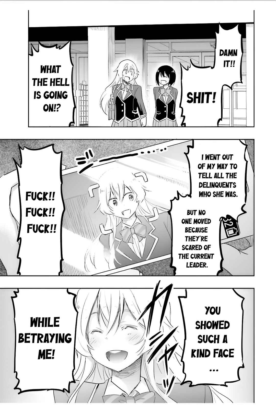 Watashi yori Tsuyoi Otoko to Kekkon shitai no - Seiso na Biji Seito Kaichou (Jitsu wa Moto Banchou) no Himitsu wo Shiru Inkya (Jitsu wa Kanojo wo Koeru Saikyou no Yankee) Chapter 6 - Page 29