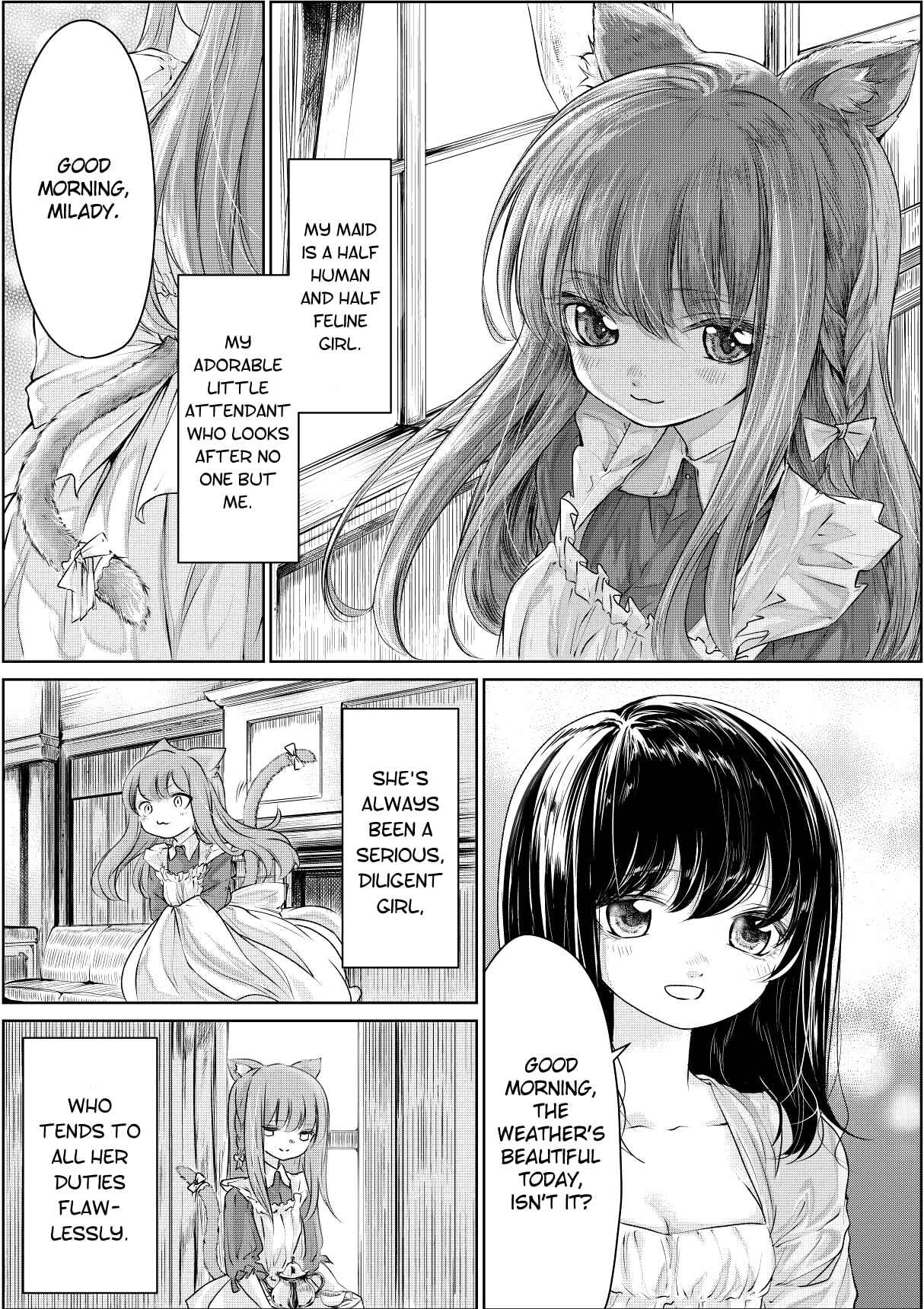 Cat Maid and Mistress Chapter 1 - Page 1
