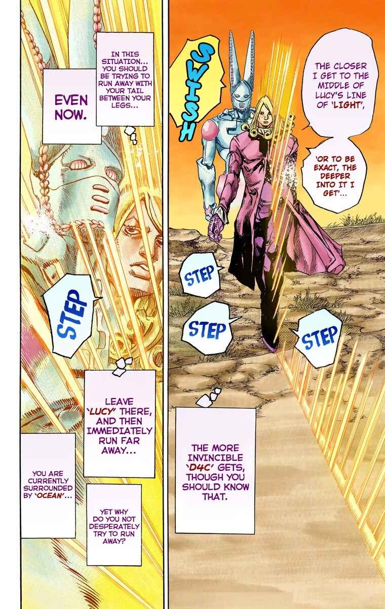 JoJo no Kimyou na Bouken: Part 7 - Steel Ball Run Color-ban Chapter 82 - Page 13