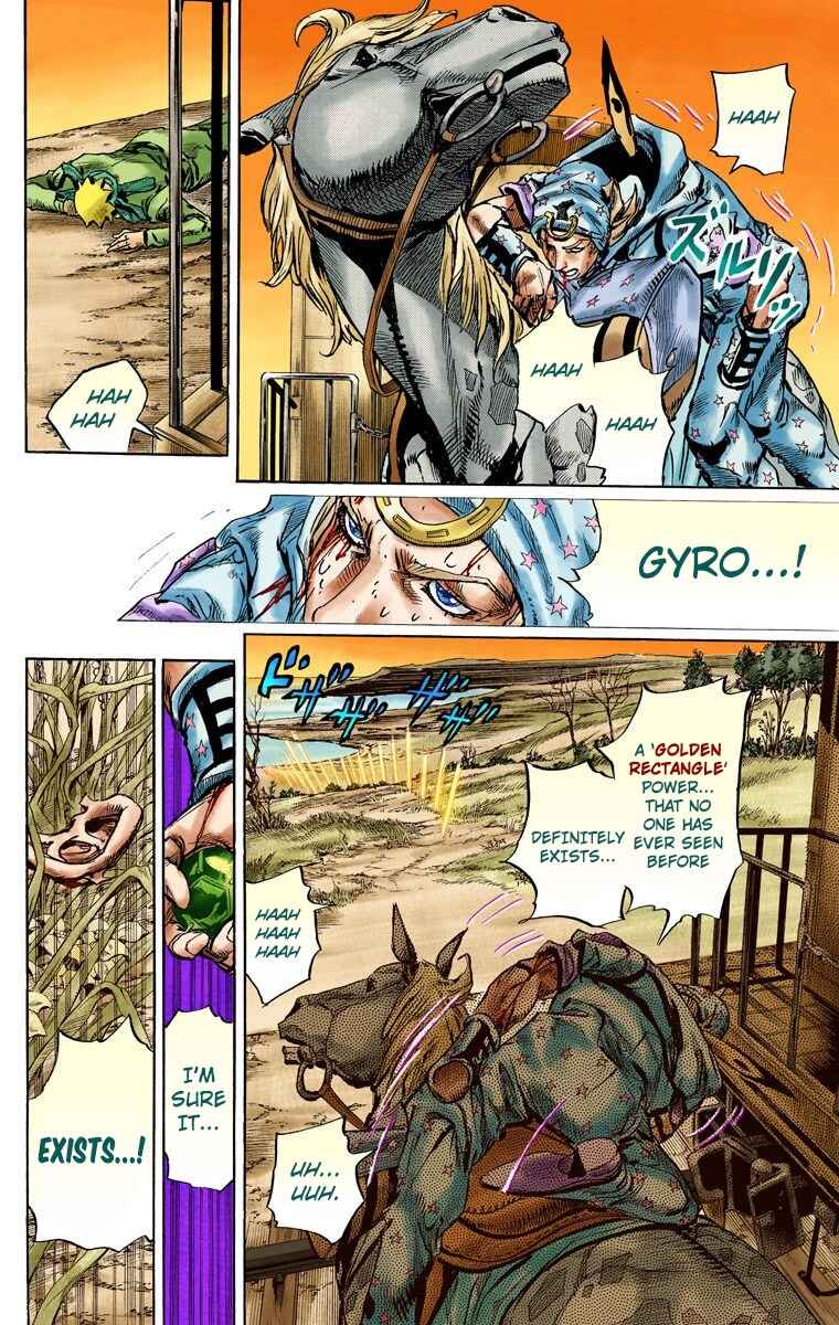 JoJo no Kimyou na Bouken: Part 7 - Steel Ball Run Color-ban Chapter 82 - Page 18