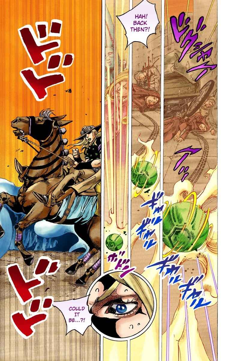 JoJo no Kimyou na Bouken: Part 7 - Steel Ball Run Color-ban Chapter 82 - Page 21