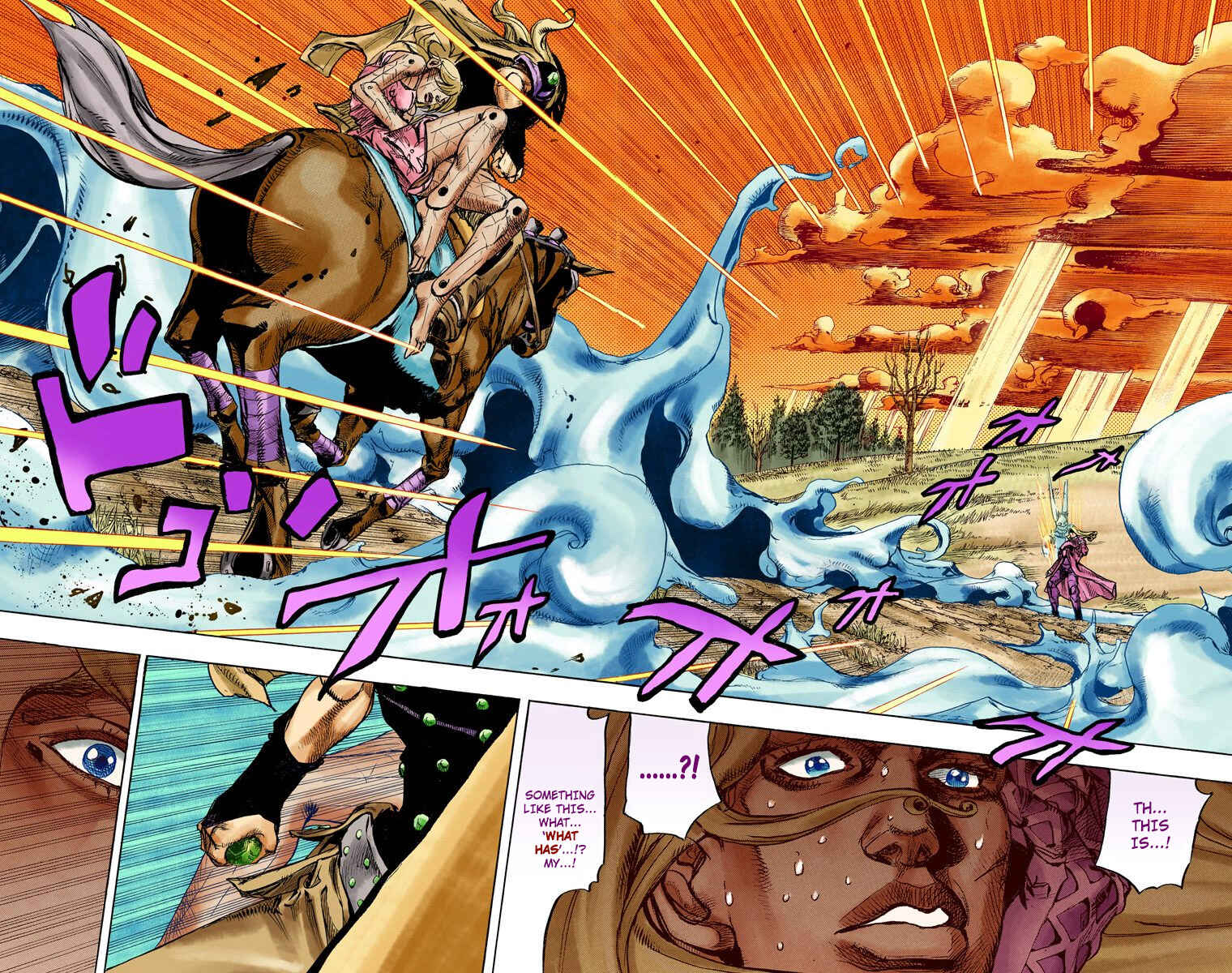 JoJo no Kimyou na Bouken: Part 7 - Steel Ball Run Color-ban Chapter 82 - Page 22