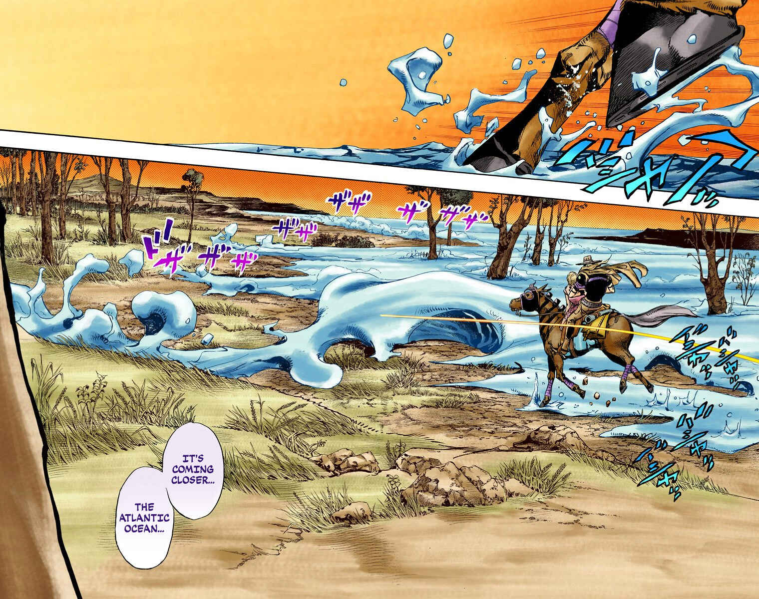 JoJo no Kimyou na Bouken: Part 7 - Steel Ball Run Color-ban Chapter 82 - Page 5