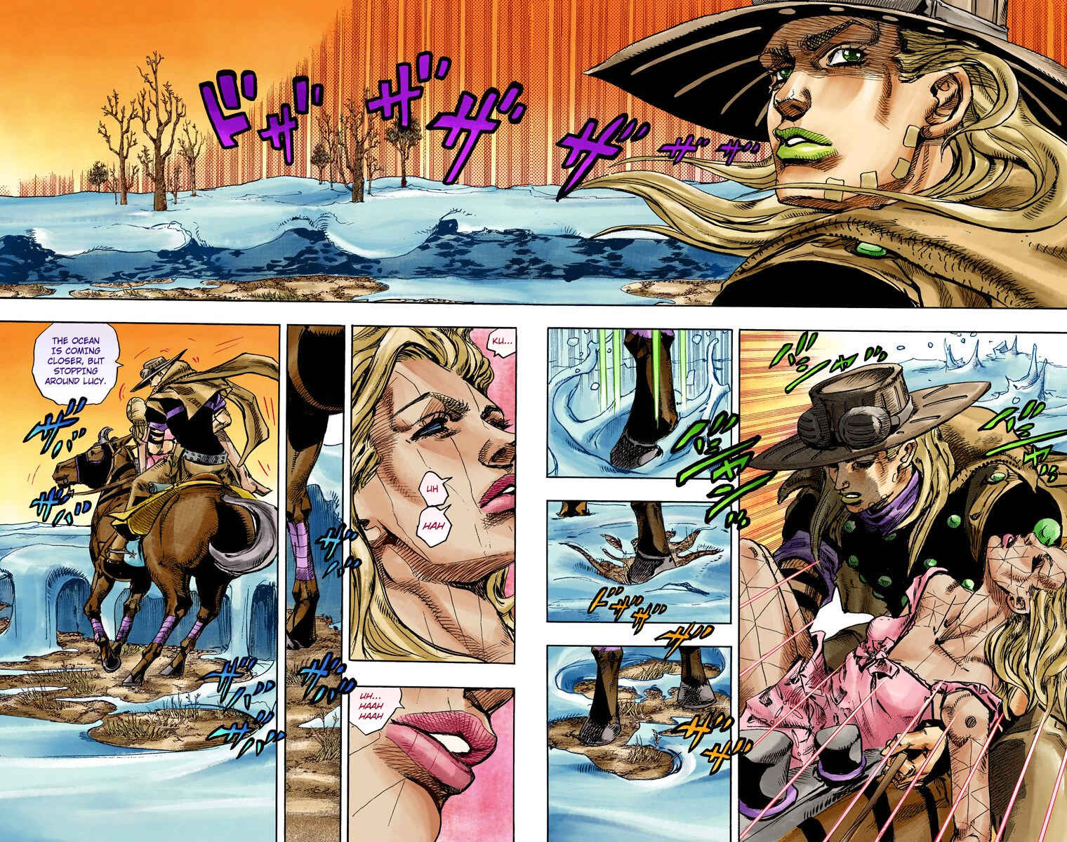 JoJo no Kimyou na Bouken: Part 7 - Steel Ball Run Color-ban Chapter 82 - Page 6