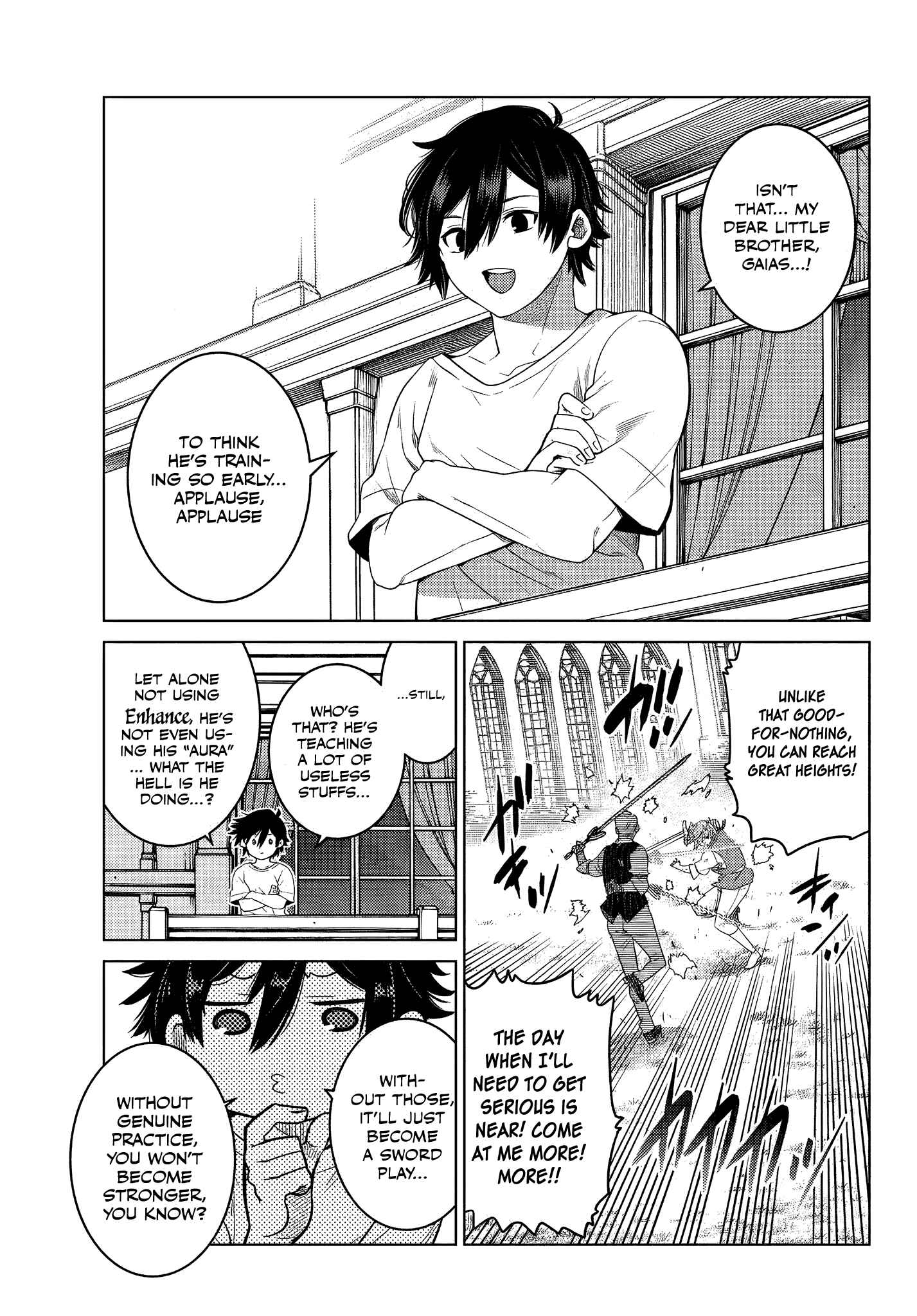 Ochikobore Datta Ani ga Jitsuha Saikyou ~Shijou Saikyou no Yuusha wa Tensei-shi, Gakuen de Mujikaku ni Musou Suru~ Chapter 3.1 - Page 4