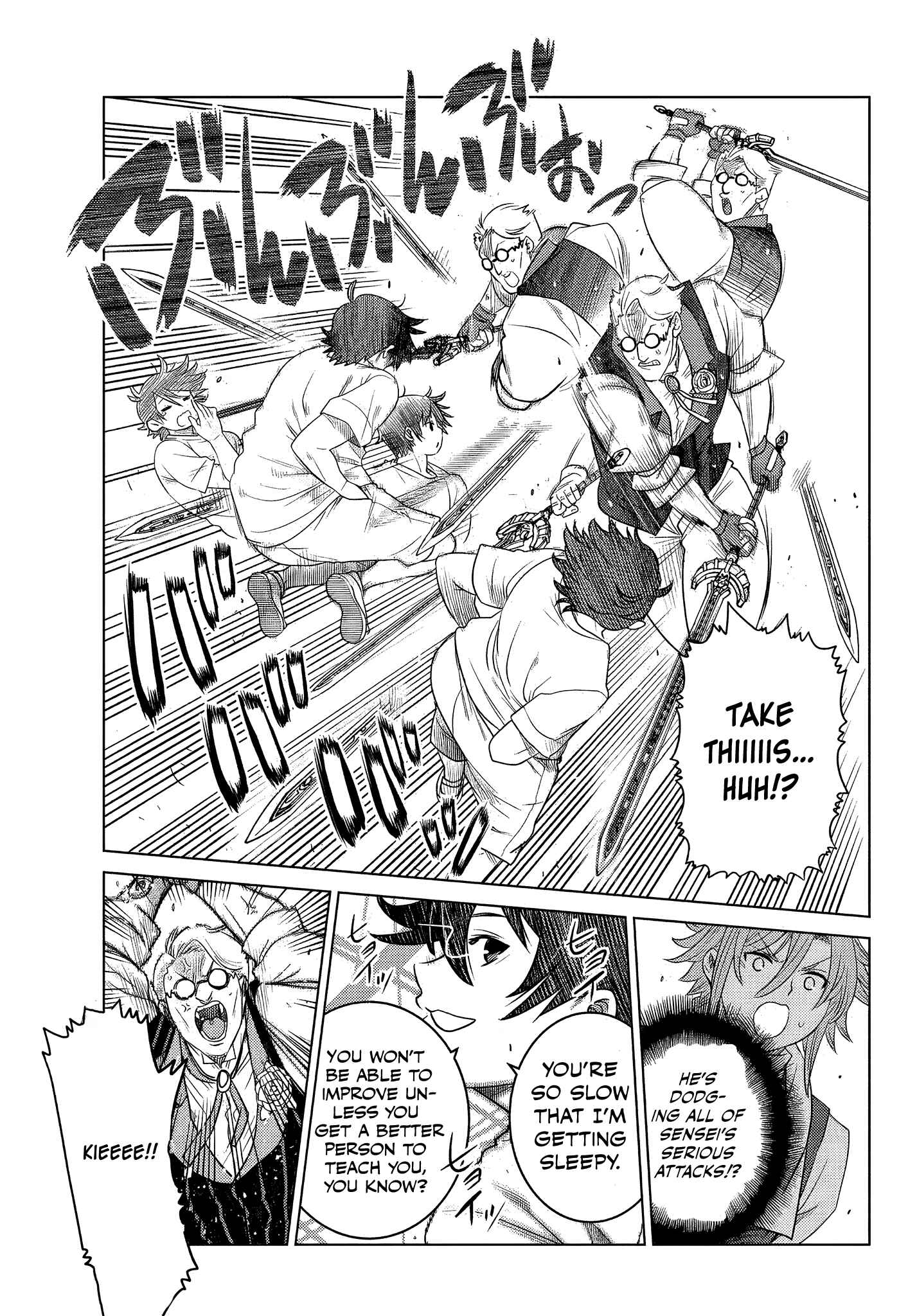 Ochikobore Datta Ani ga Jitsuha Saikyou ~Shijou Saikyou no Yuusha wa Tensei-shi, Gakuen de Mujikaku ni Musou Suru~ Chapter 3.1 - Page 8