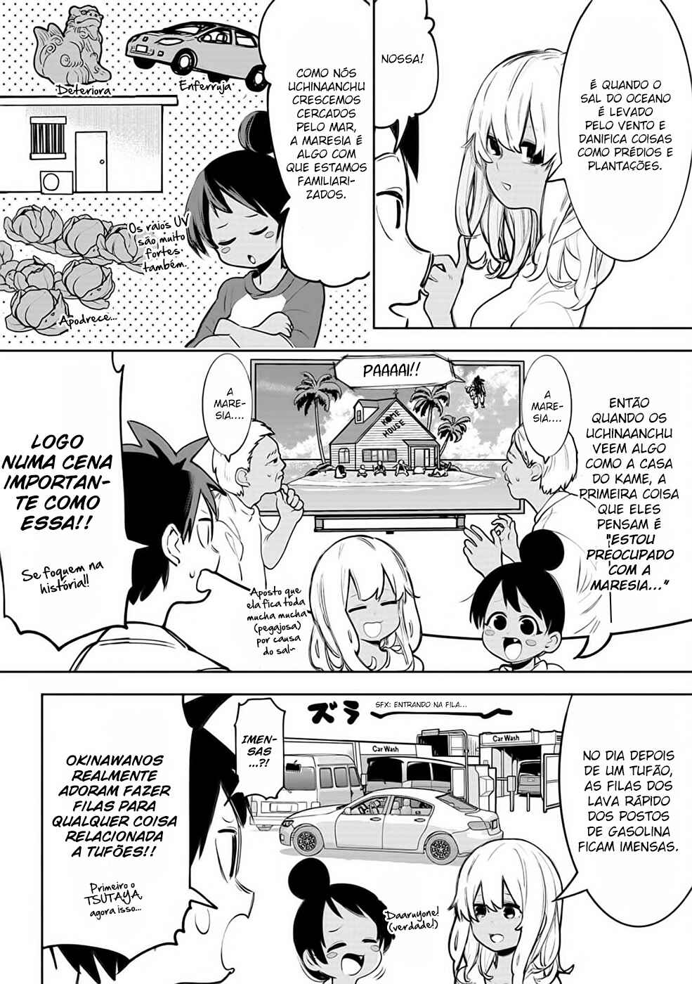 Okinawa de Suki ni Natta Ko ga Hougensugite Tsurasugiru Chapter 34 - Page 3