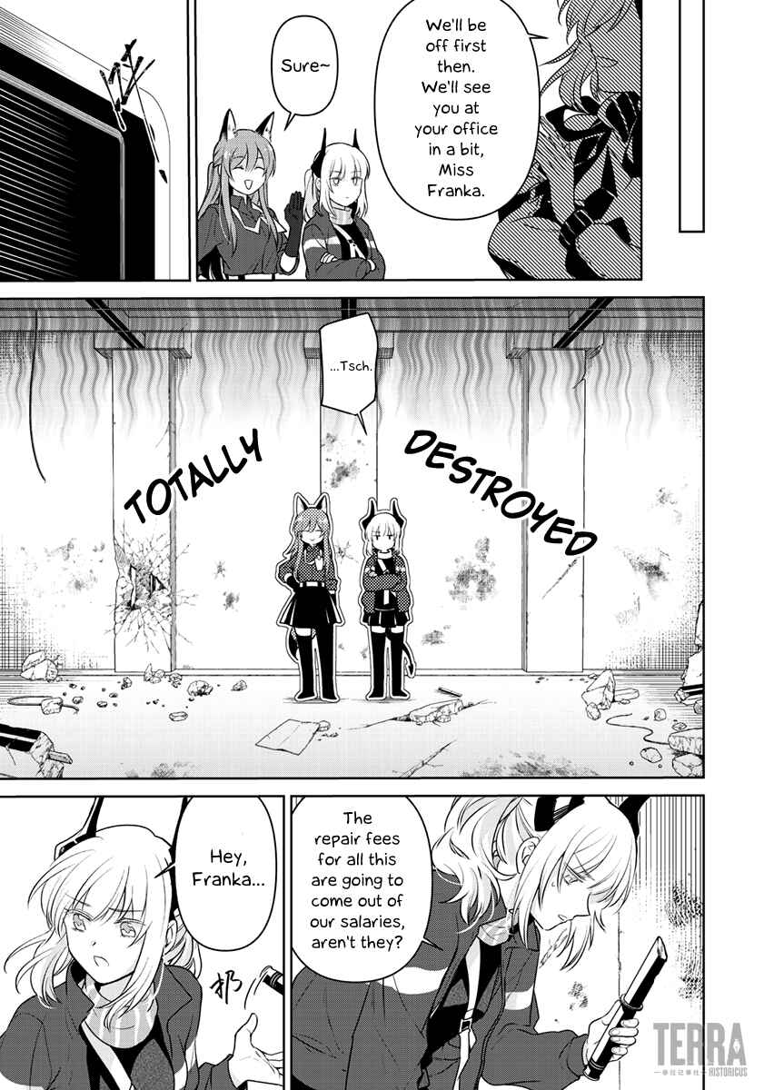 Arknights: Rhodes Island's Records of Originium - Blacksteel Chapter 5.6 - Page 1