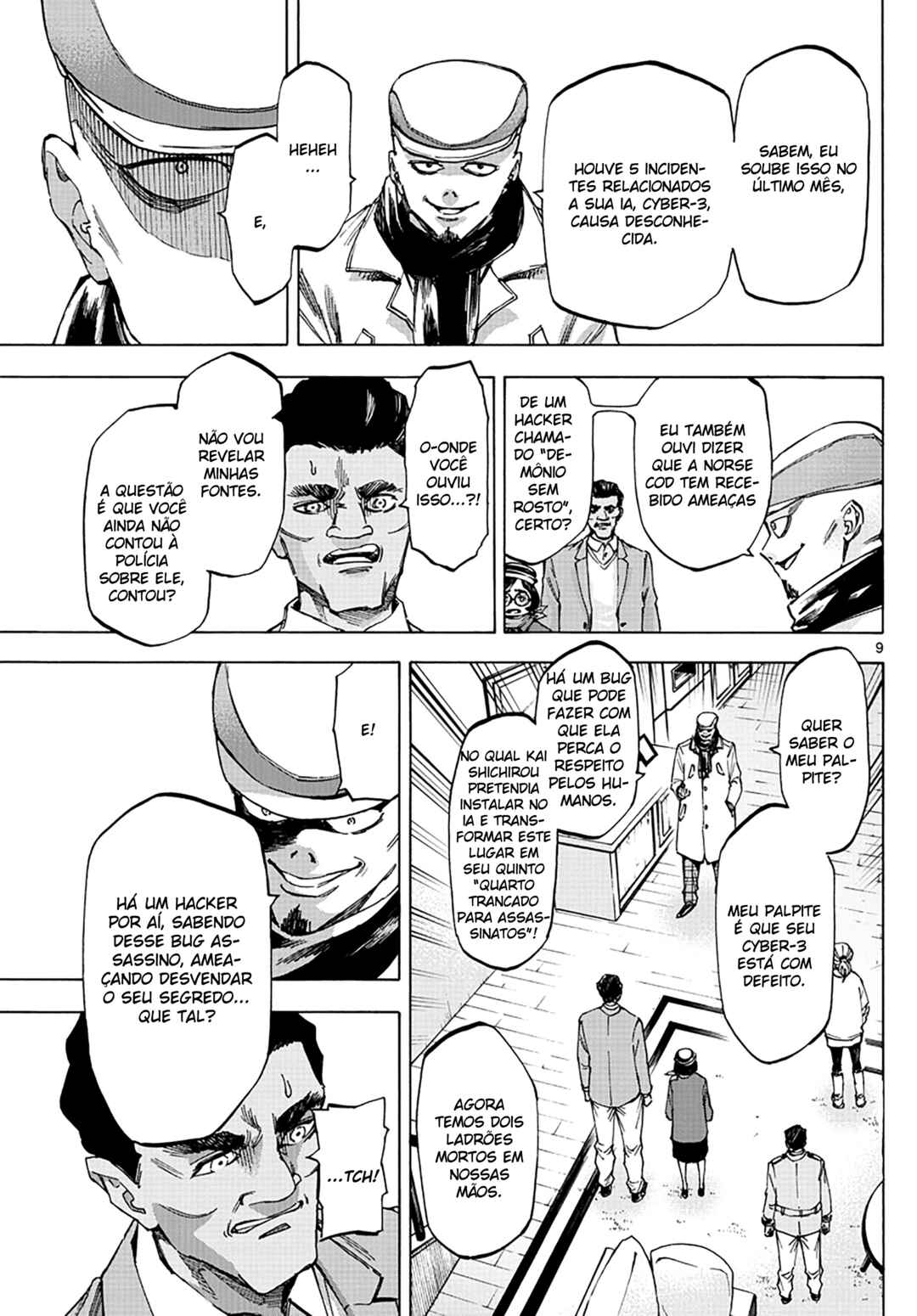 Detective Xeno and the Seven Locked Murder Rooms Chapter 58 - Page 9