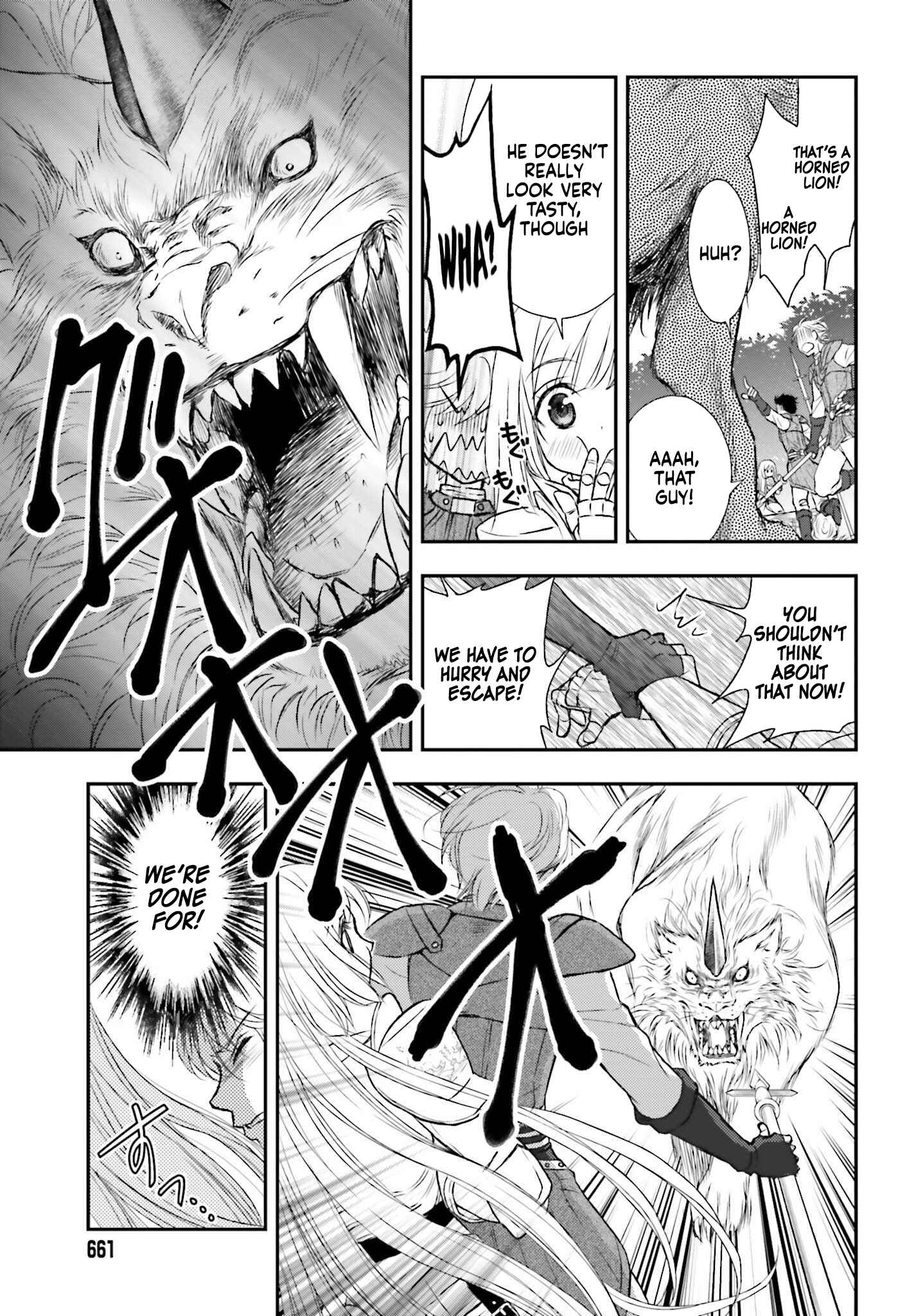 Shinigami ni Sodaterareta Shoujo wa Shikkoku no Tsurugi o Mune ni Idaku Chapter 4 - Page 10
