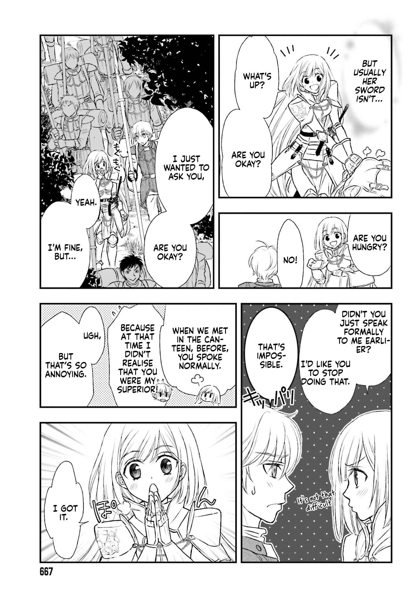 Shinigami ni Sodaterareta Shoujo wa Shikkoku no Tsurugi o Mune ni Idaku Chapter 4 - Page 16