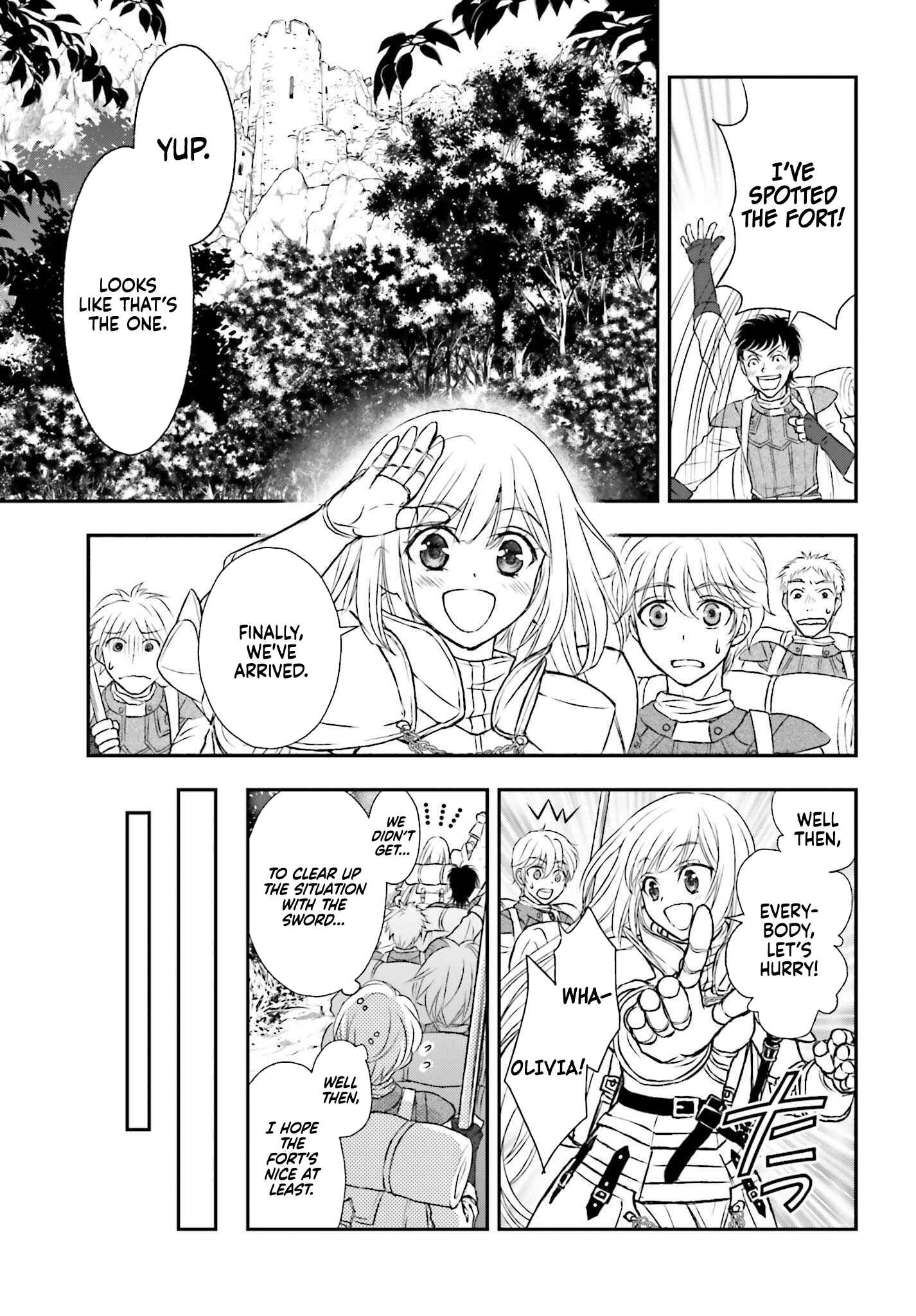 Shinigami ni Sodaterareta Shoujo wa Shikkoku no Tsurugi o Mune ni Idaku Chapter 4 - Page 18