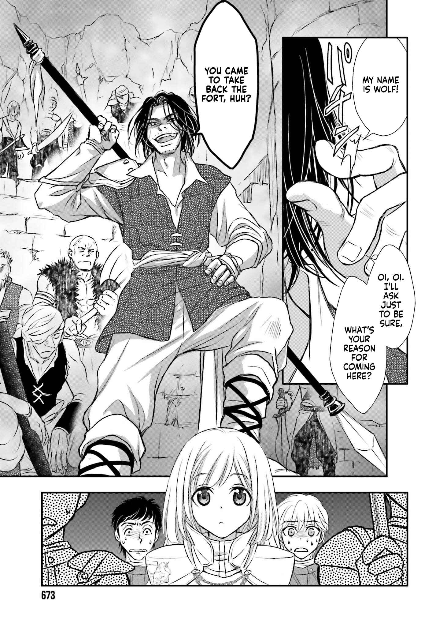Shinigami ni Sodaterareta Shoujo wa Shikkoku no Tsurugi o Mune ni Idaku Chapter 4 - Page 22