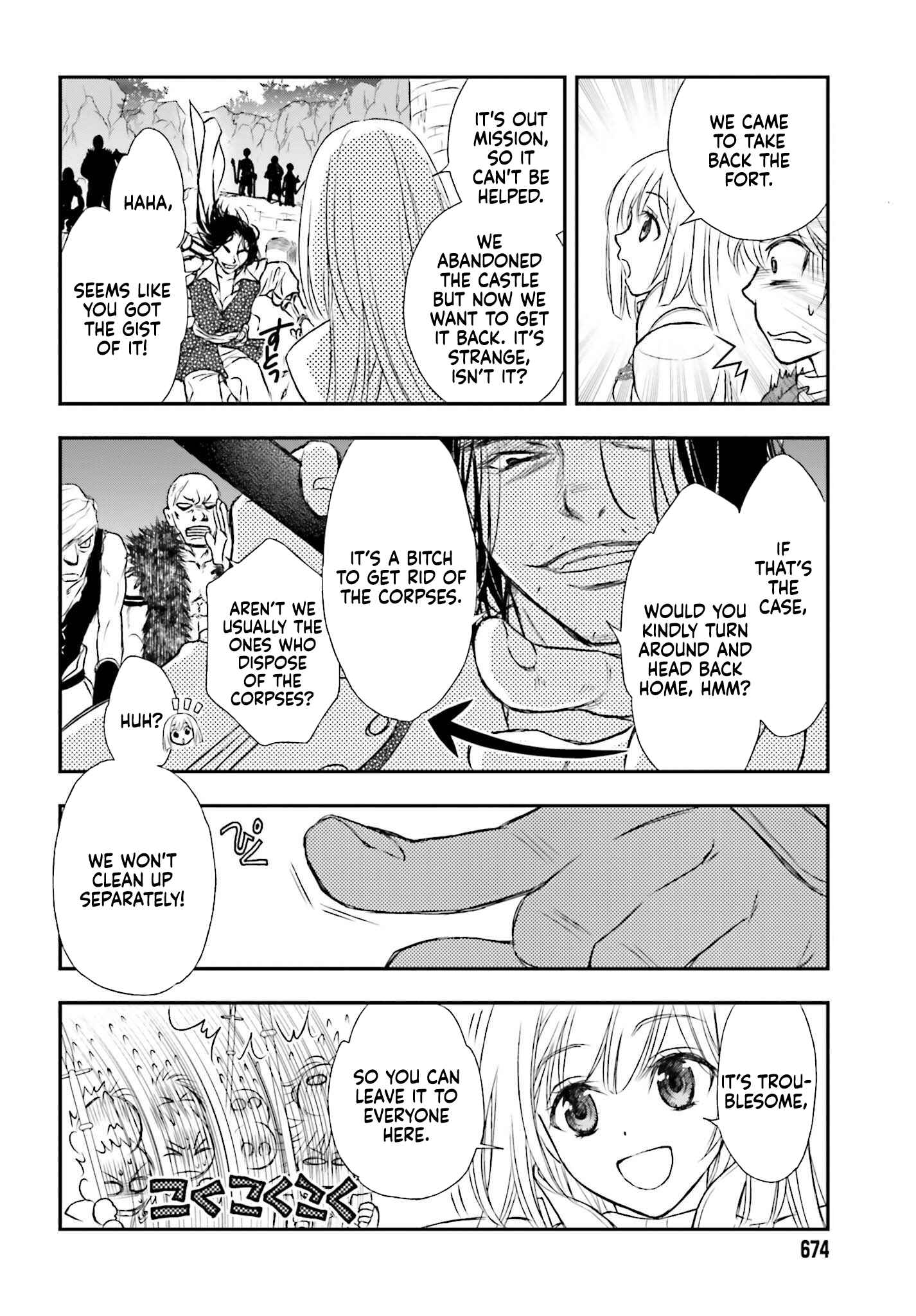 Shinigami ni Sodaterareta Shoujo wa Shikkoku no Tsurugi o Mune ni Idaku Chapter 4 - Page 23