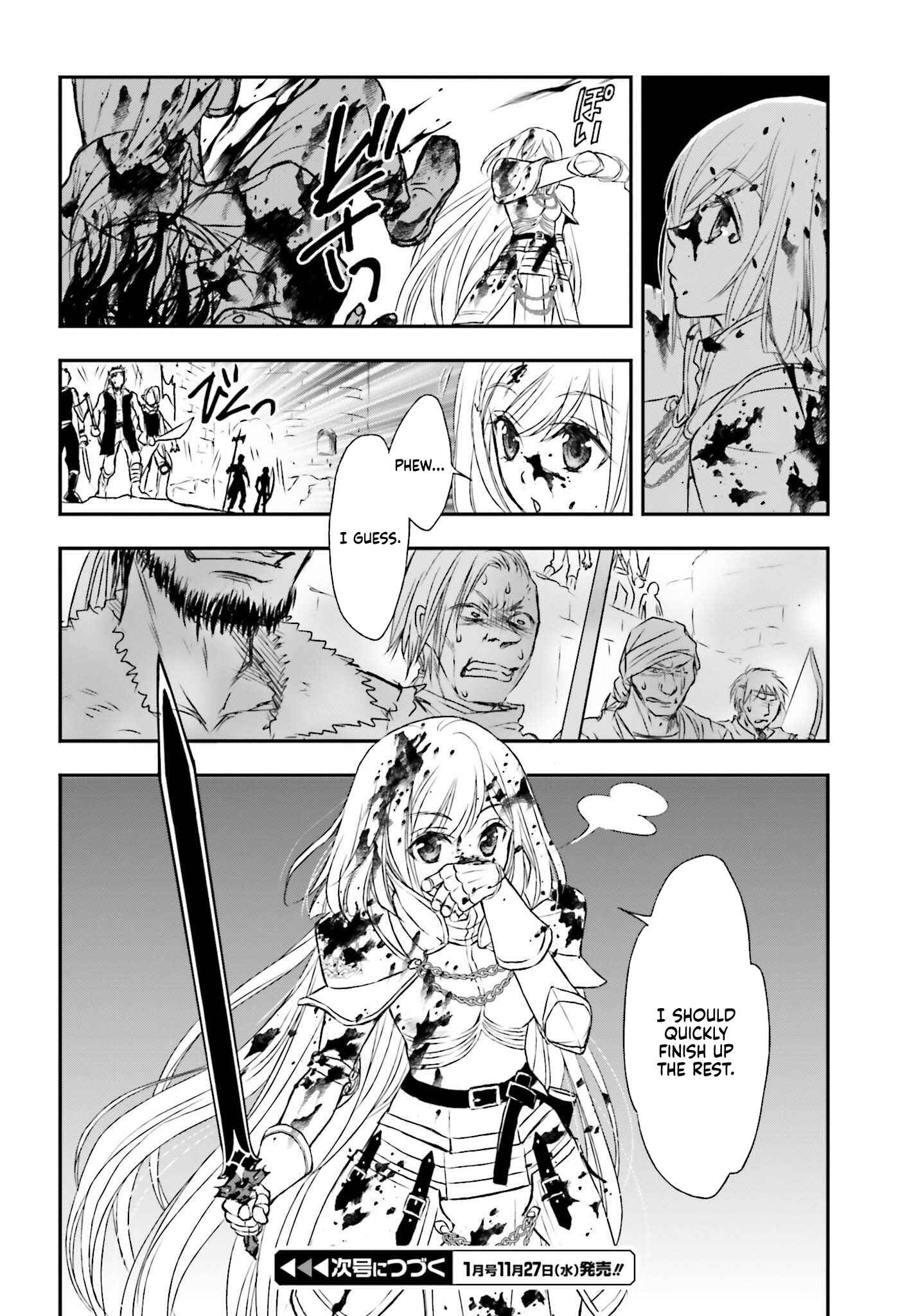 Shinigami ni Sodaterareta Shoujo wa Shikkoku no Tsurugi o Mune ni Idaku Chapter 4 - Page 29