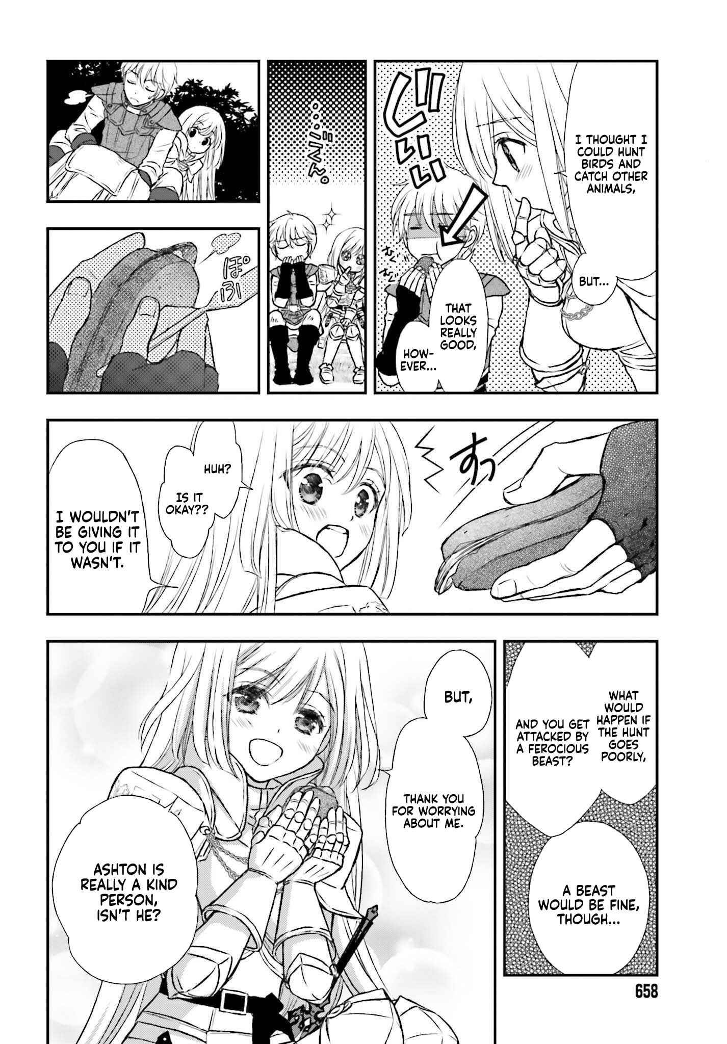Shinigami ni Sodaterareta Shoujo wa Shikkoku no Tsurugi o Mune ni Idaku Chapter 4 - Page 7