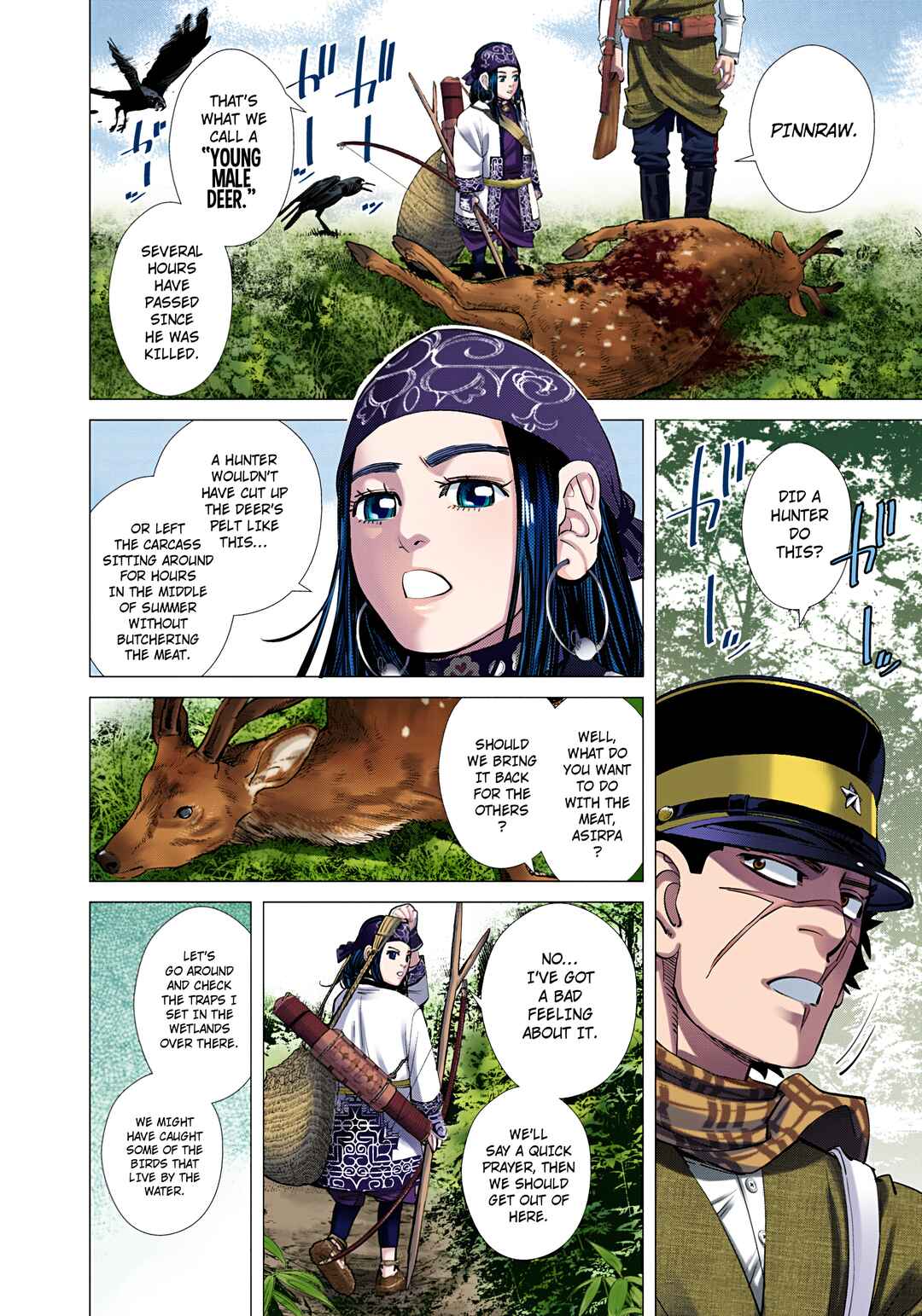 Golden Kamuy (Official Colored) Chapter 108 - Page 2