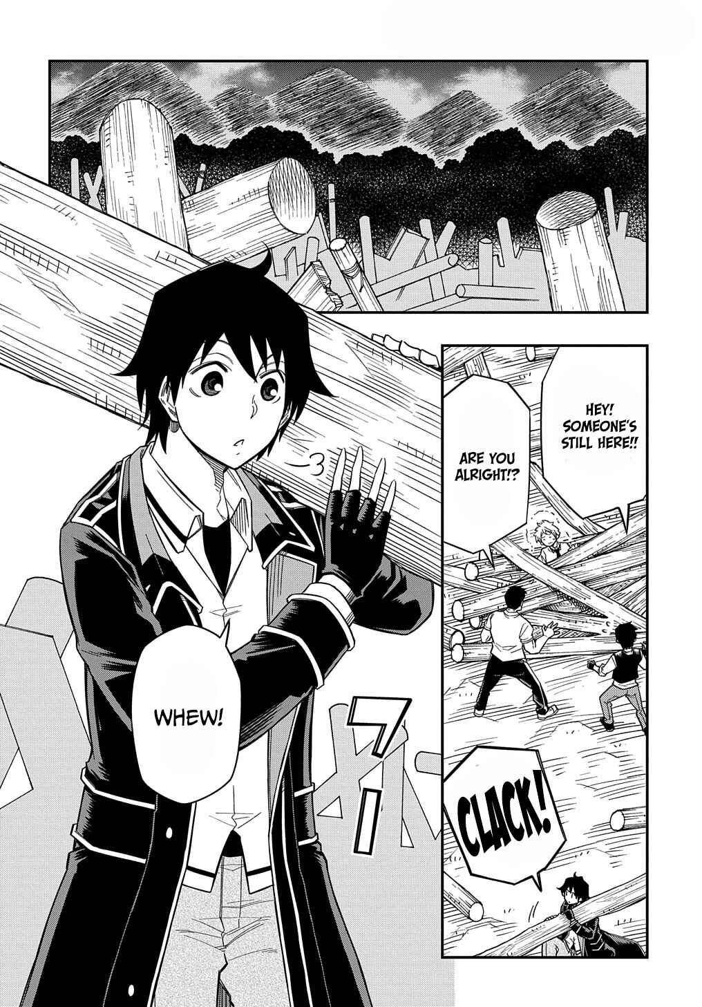 Kiyoubinbou, Jou wo Tateru: Kaitaku Gakuen no Rettousei na no ni, Joukyuu-shoku no Skill to Mahou ga Subete Tsukaemasu Chapter 17 - Page 2