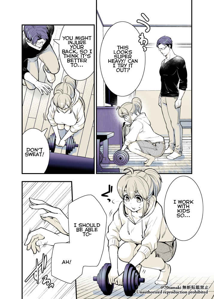 Osananajimi ga Hisabisa ni Saikai Shitara Otagai Kyonyuu ni Natteta Chapter 15 - Page 2