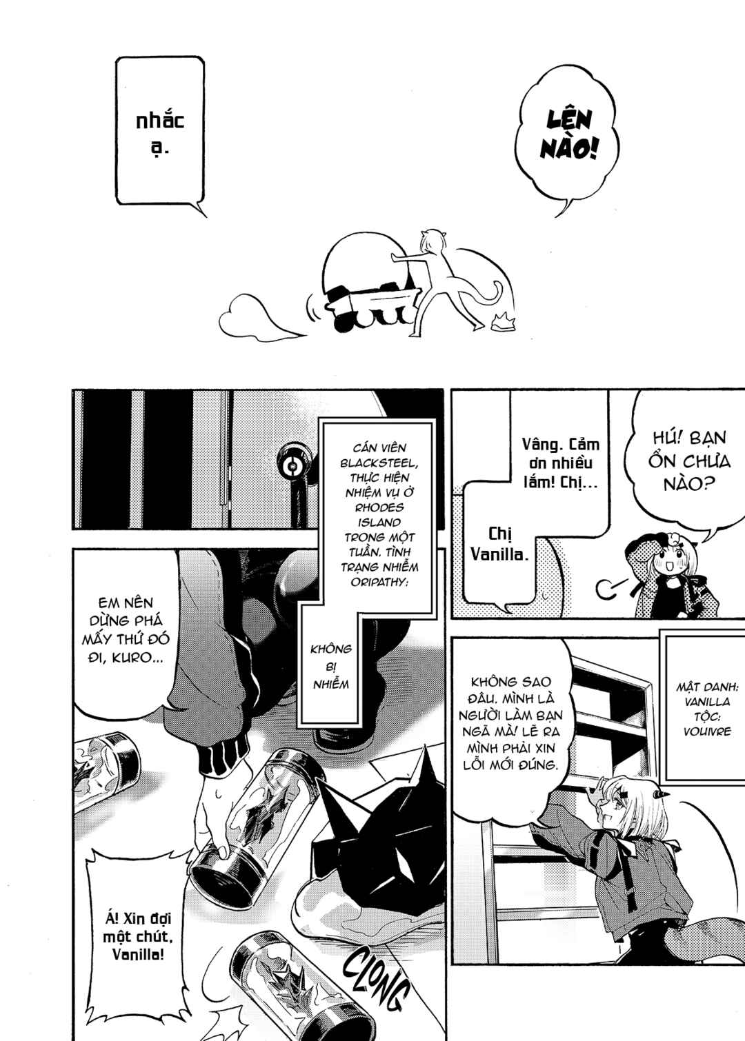 Arknights: Rhodes Island's Records of Originium - Blacksteel Chapter 1 - Page 13