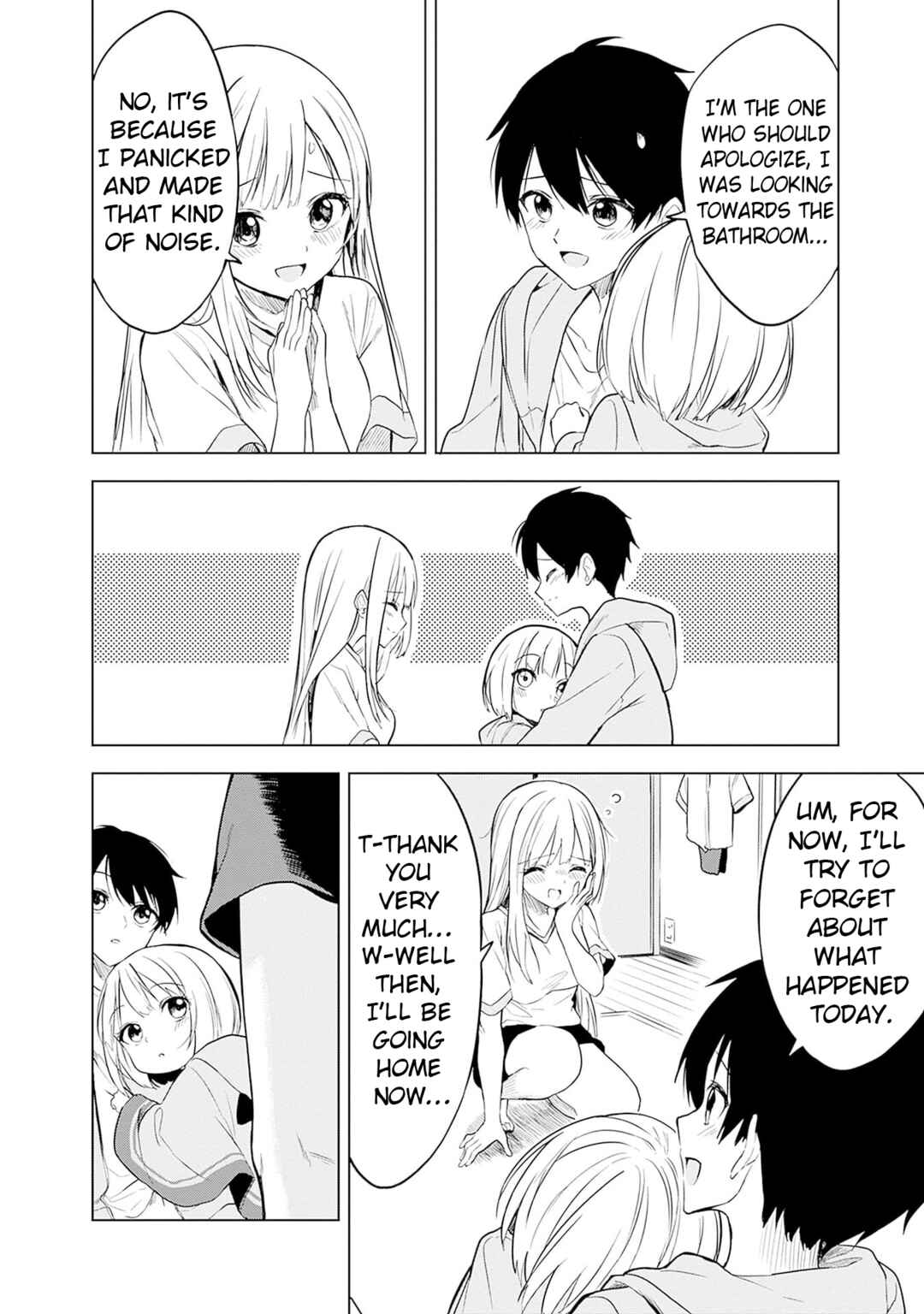 Maigo ni Natteita Youjo wo Tasuketara, Otonari ni Sumu Bishoujo Ryuugakusei ga Ie ni Asobi ni Kuru you ni Natta Ken ni Tsuite Chapter 13 - Page 14