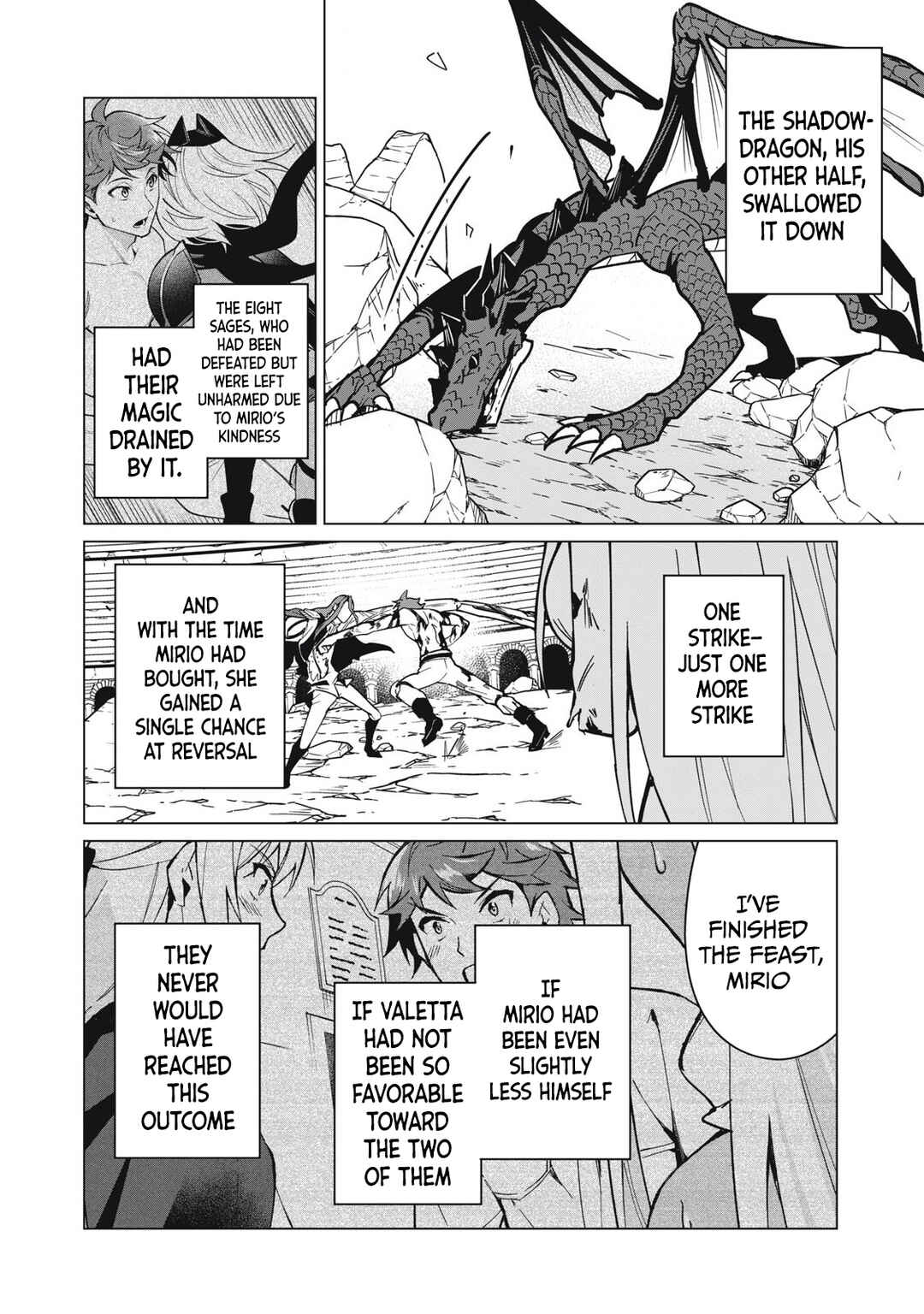 Biryuu Enshoutan ~Jikokouteikan ga Gekitei na Dragon-kyuu Bishoujo Maou wo, Yuusha ga Icharabu de Taijisuru Ohanashi~ Chapter 53 - Page 9