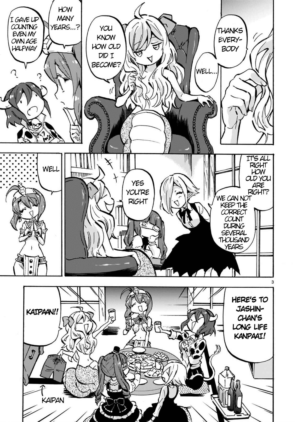 Jashin-chan Dropkick Chapter 178 - Page 3