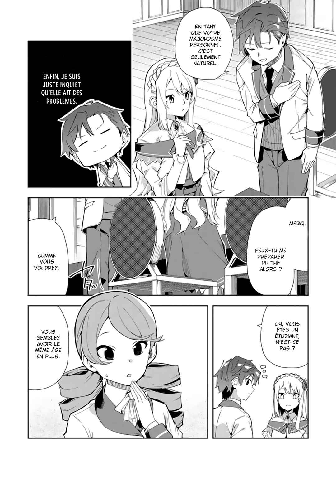 Akuyaku Reijou no Shitsuji-sama: Hametsu Flag wa Ore ga Tsubusasete Itadakimasu Chapter 7 - Page 5