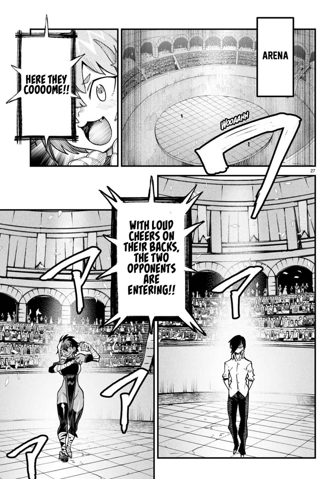 Tensei Coliseum: Saijaku Skill de Saikyou no Onna-tachi o Koryaku Shite Dorei Harem Tsukurimasu Chapter 4 - Page 27
