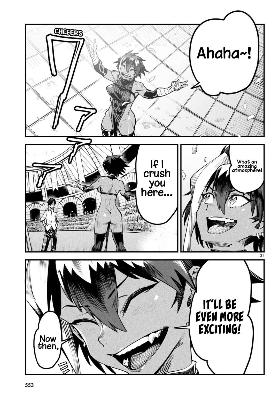 Tensei Coliseum: Saijaku Skill de Saikyou no Onna-tachi o Koryaku Shite Dorei Harem Tsukurimasu Chapter 4 - Page 31