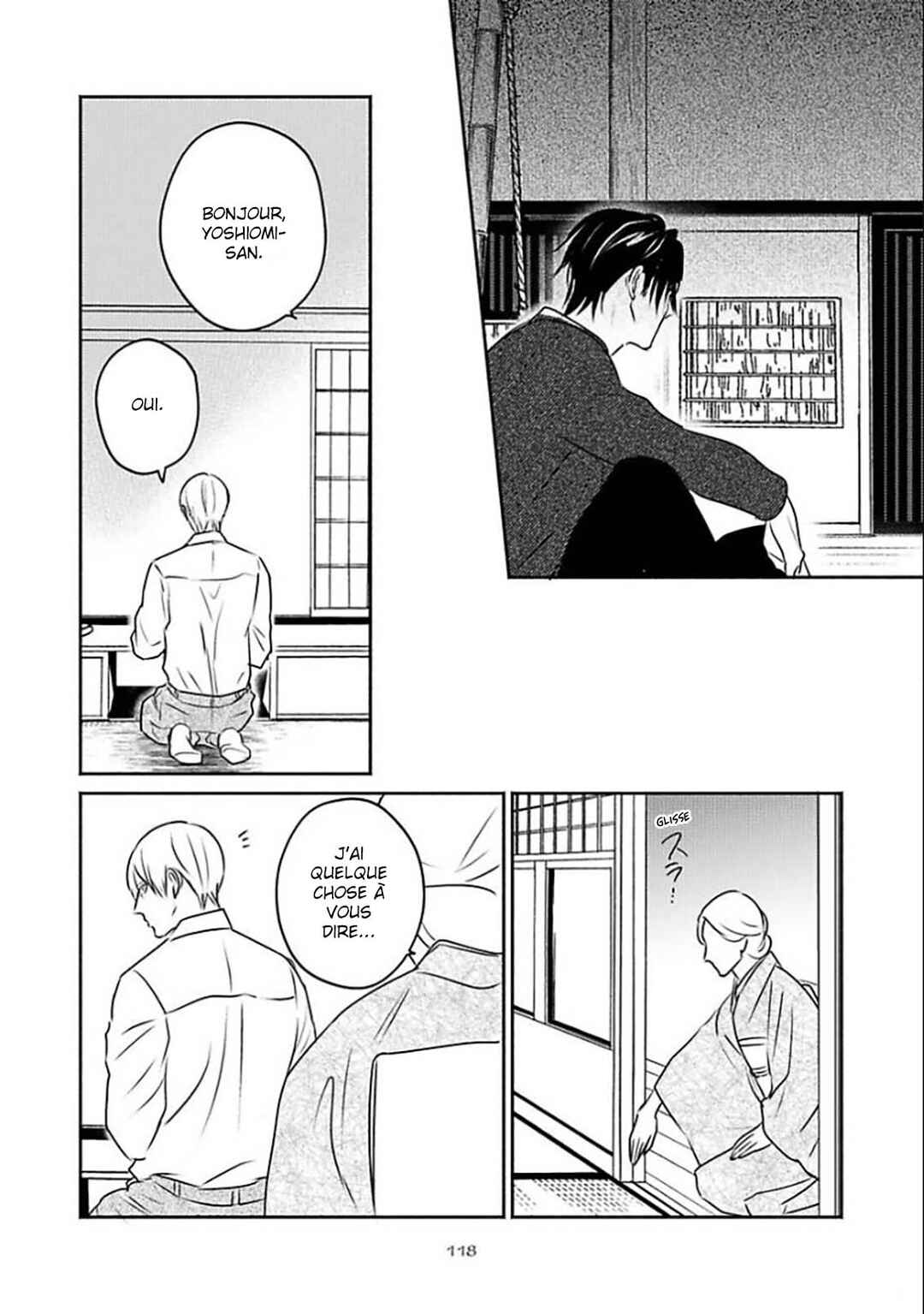 Komadori wa, Yoru no Tobari Chapter 4 - Page 10