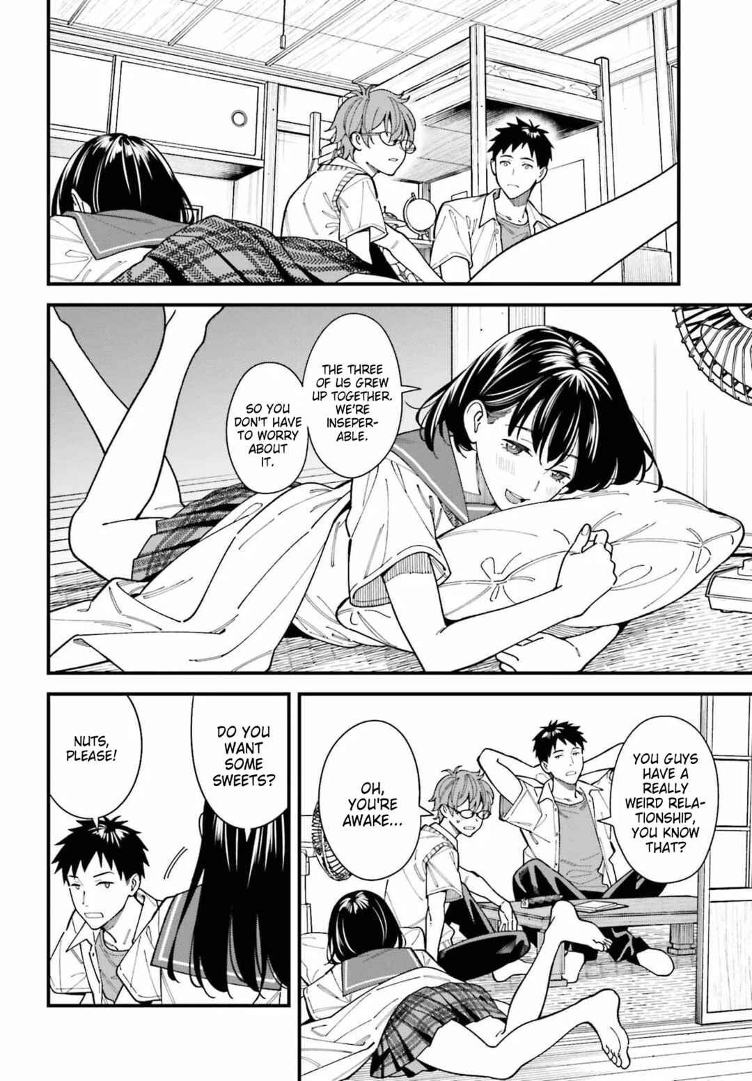 Osananajimi no Koukousei no Aida ni Nikutai Kankei wa Seiritsu suru ka. Chapter 1 - Page 38