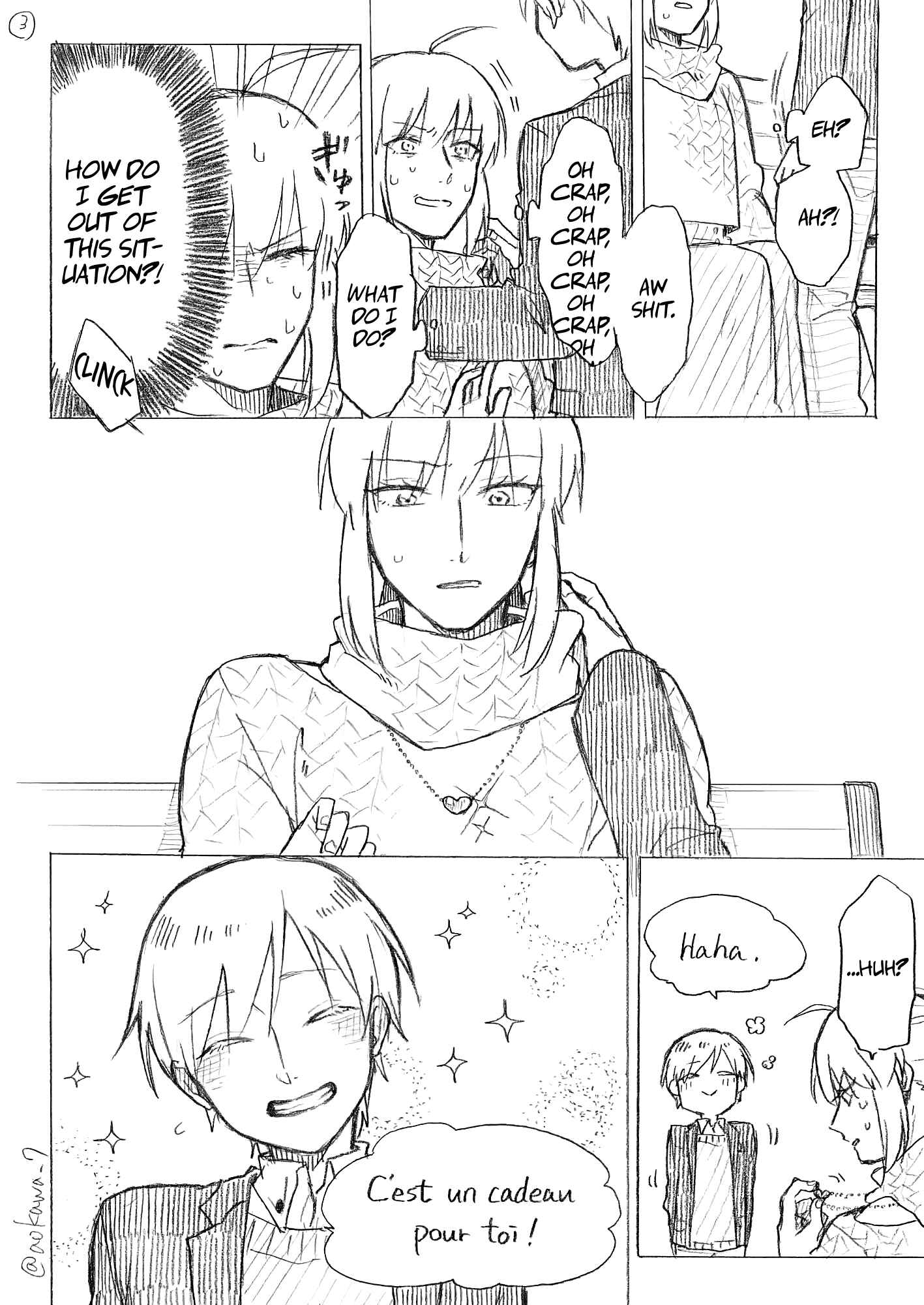 Josou Cosplayer ni Otouto ga Dekiru Manga Chapter 6.1 - Page 4