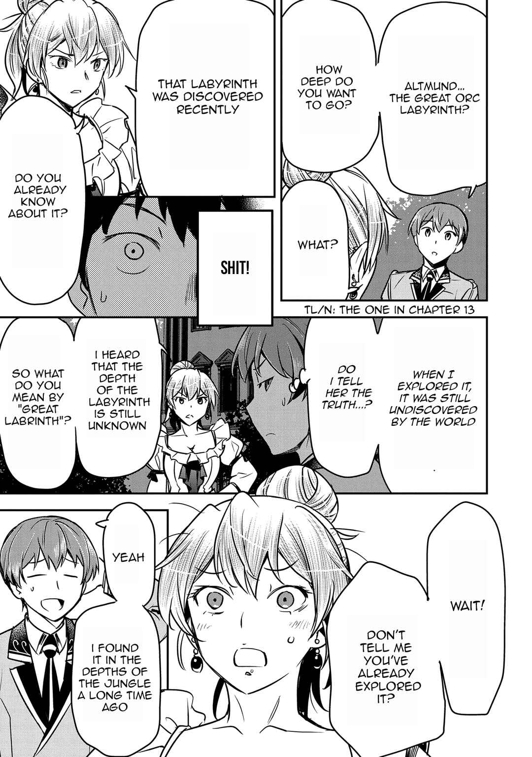 Chounin A wa Akuyaku Reijou o Doushitemo Sukuitai: Dobu to Sora to Koori no Himegimi Chapter 25 - Page 16
