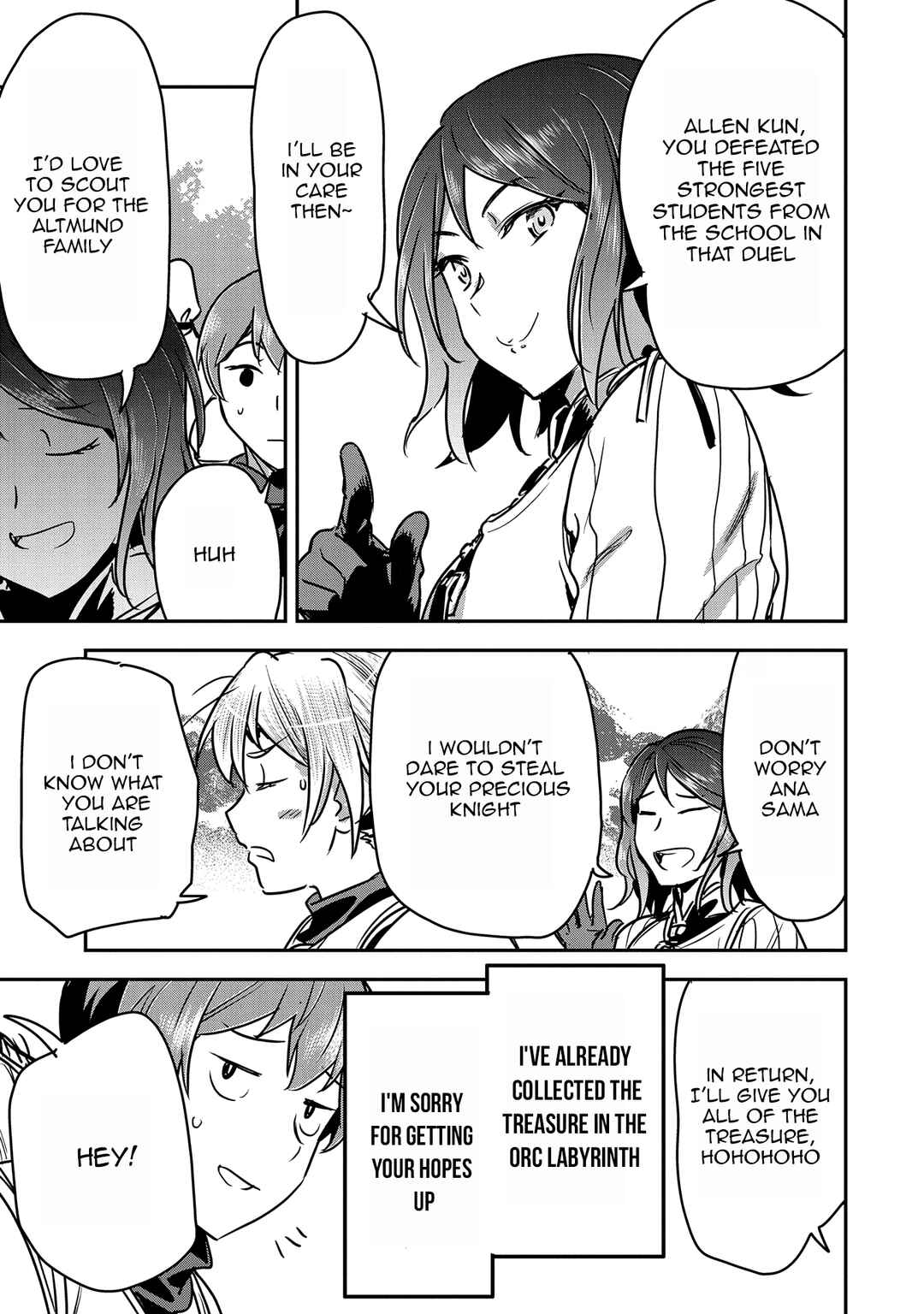 Chounin A wa Akuyaku Reijou o Doushitemo Sukuitai: Dobu to Sora to Koori no Himegimi Chapter 25 - Page 20