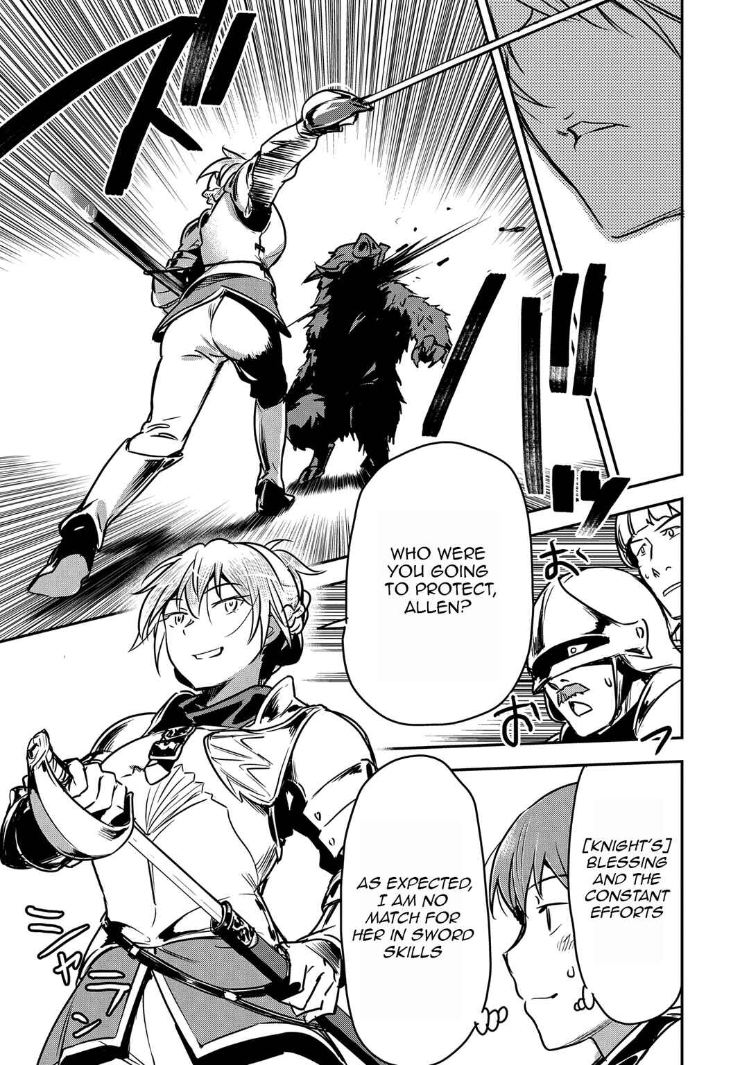 Chounin A wa Akuyaku Reijou o Doushitemo Sukuitai: Dobu to Sora to Koori no Himegimi Chapter 25 - Page 30