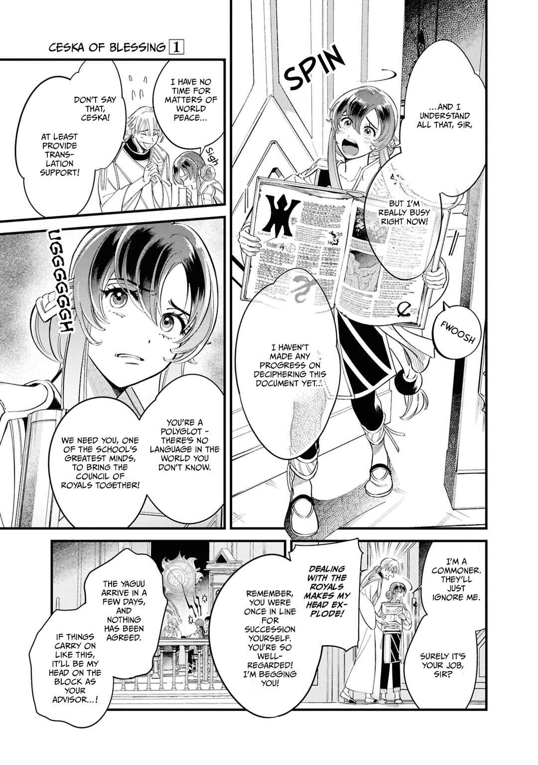 Shukufuku no Ceska Chapter 1 - Page 8