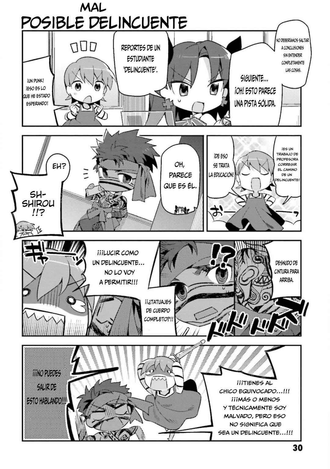 Type-Moon Gakuen - Chibi Chuki! Chapter 9 - Page 13