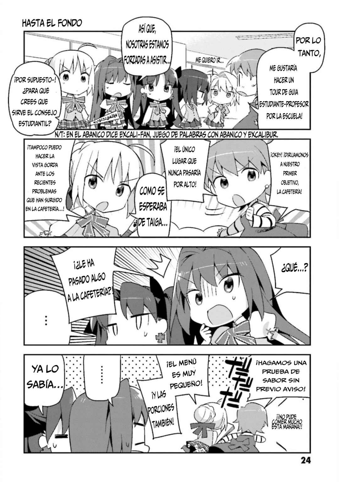 Type-Moon Gakuen - Chibi Chuki! Chapter 9 - Page 7