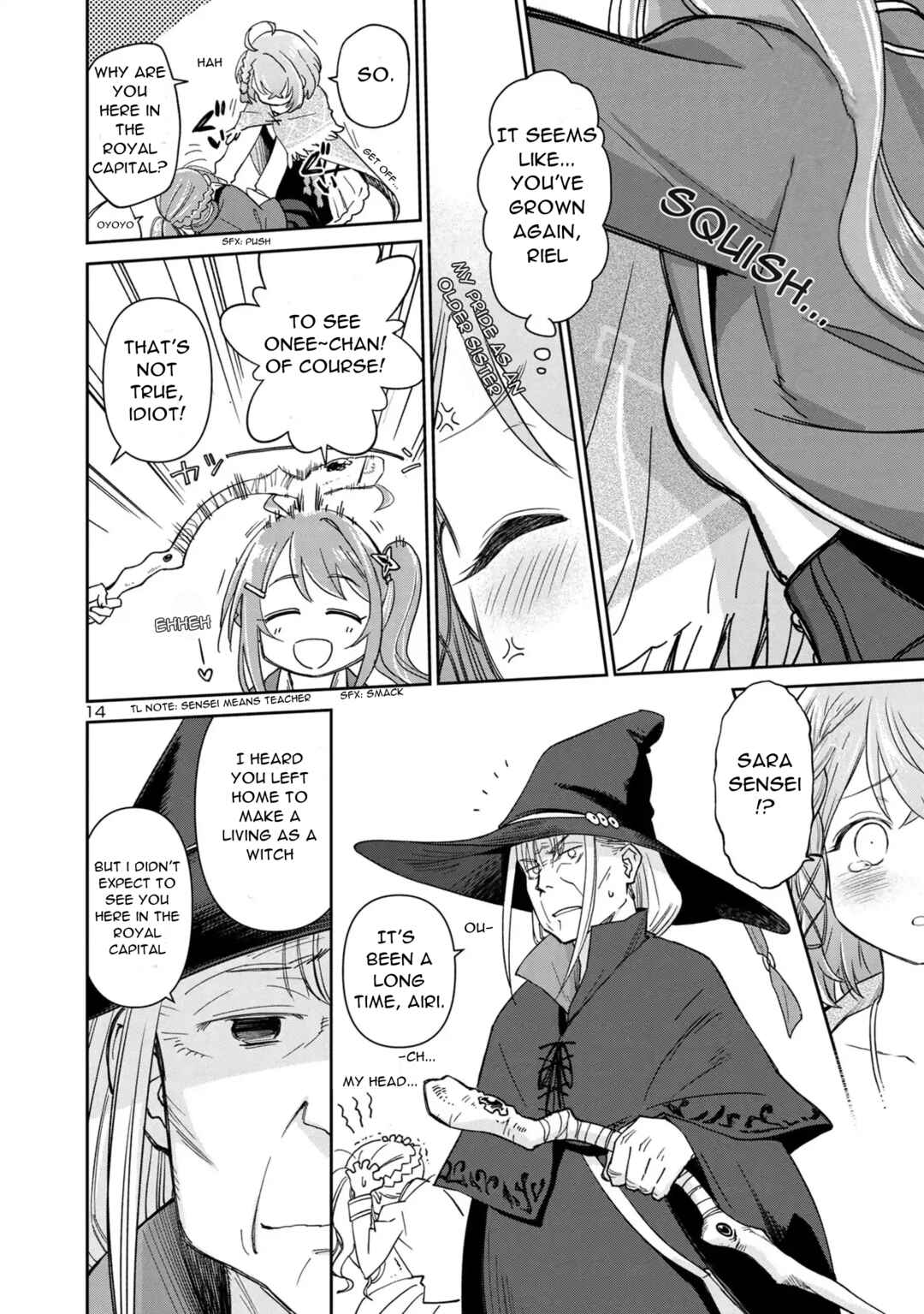 Hikage Majo wa Kizukanai: Mahou Gakuen ni Nyuugaku shita Tensai Imouto ga, Ane wa Motto Sugoi to Iifurashiteita Nante Chapter 1 - Page 15