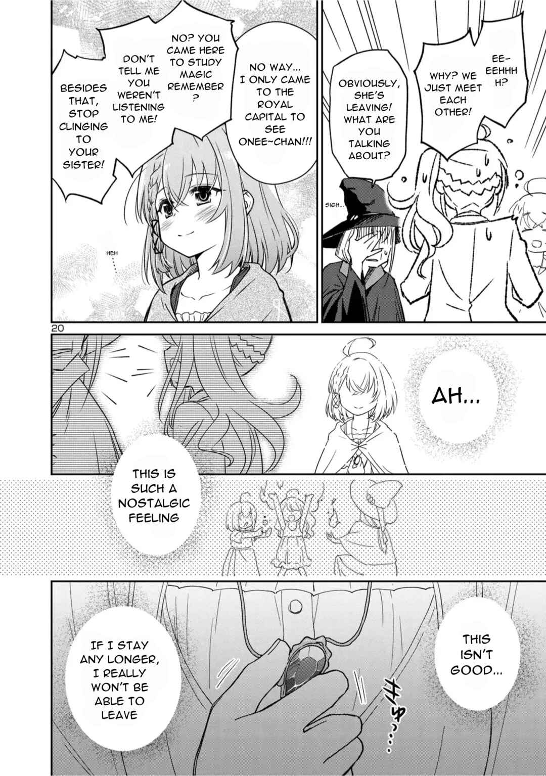 Hikage Majo wa Kizukanai: Mahou Gakuen ni Nyuugaku shita Tensai Imouto ga, Ane wa Motto Sugoi to Iifurashiteita Nante Chapter 1 - Page 21