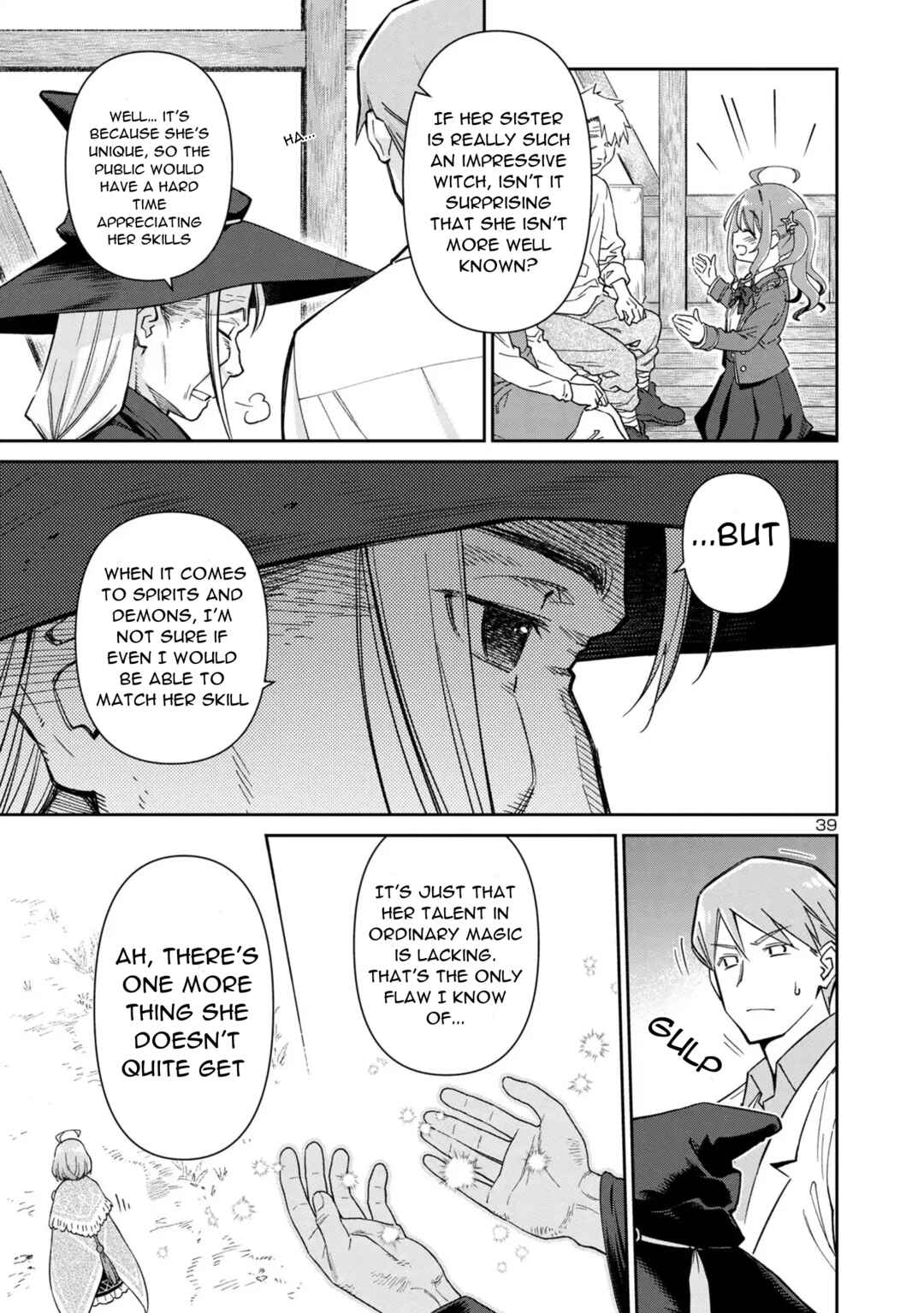 Hikage Majo wa Kizukanai: Mahou Gakuen ni Nyuugaku shita Tensai Imouto ga, Ane wa Motto Sugoi to Iifurashiteita Nante Chapter 1 - Page 40