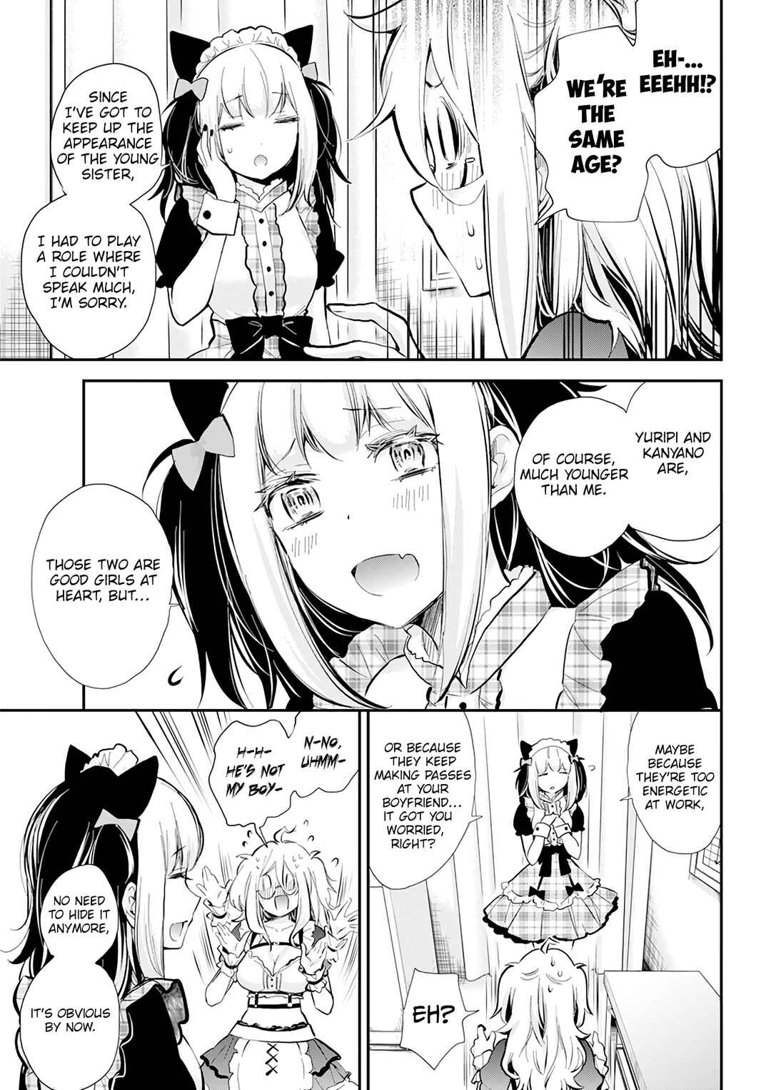 Shingeki no Eroko-san: Hen na Oneesan wa Danshi Kousei to Nakayoku Naritai Chapter 42 - Page 10