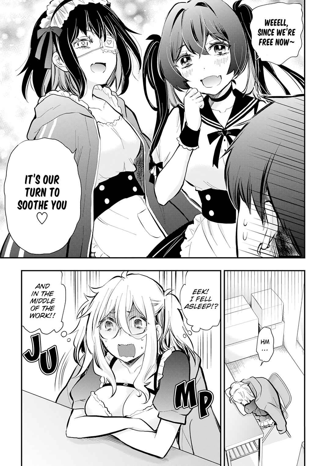 Shingeki no Eroko-san: Hen na Oneesan wa Danshi Kousei to Nakayoku Naritai Chapter 42 - Page 8