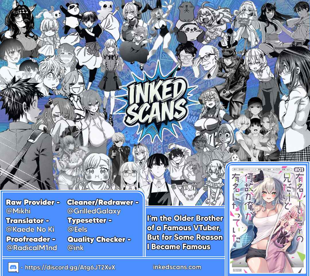 Yuumei VTuber no Ani Dakedo, Nazeka Ore ga Yuumei ni Natteita Chapter 19 - Page 22