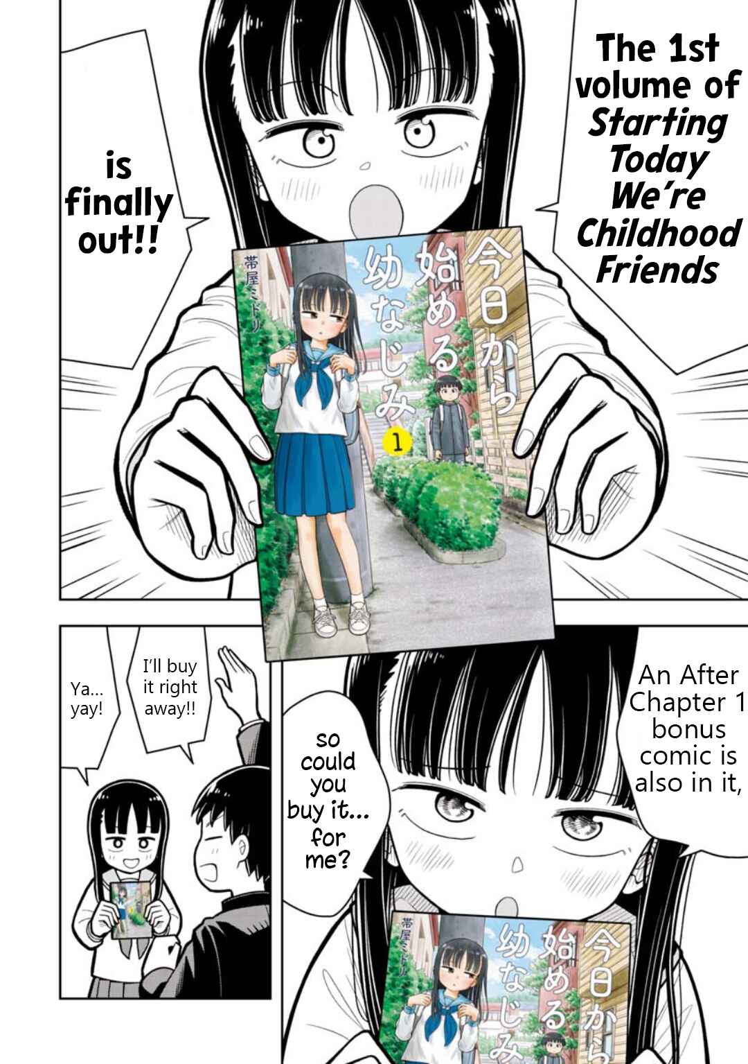 Kyou kara Hajimeru Osananajimi Chapter 9.6 - Page 2