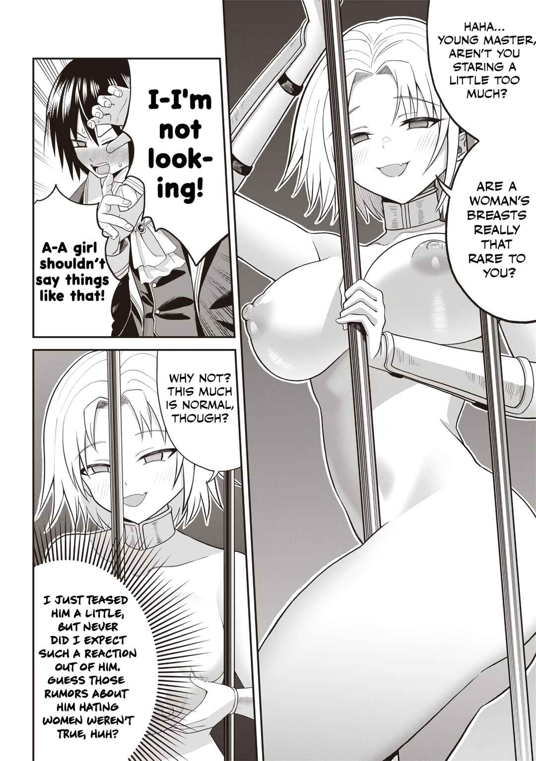 Dokushin Kizoku: Danjohi 1:99 Sekai no Akuyaku Reisoku Chapter 2.1 - Page 6